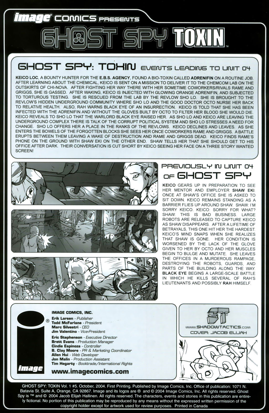 Read online Ghost Spy comic -  Issue #5 - 2