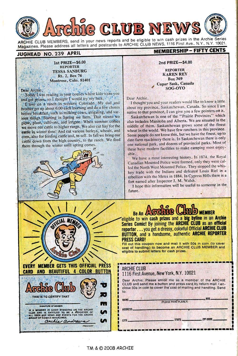Read online Jughead (1965) comic -  Issue #239 - 26