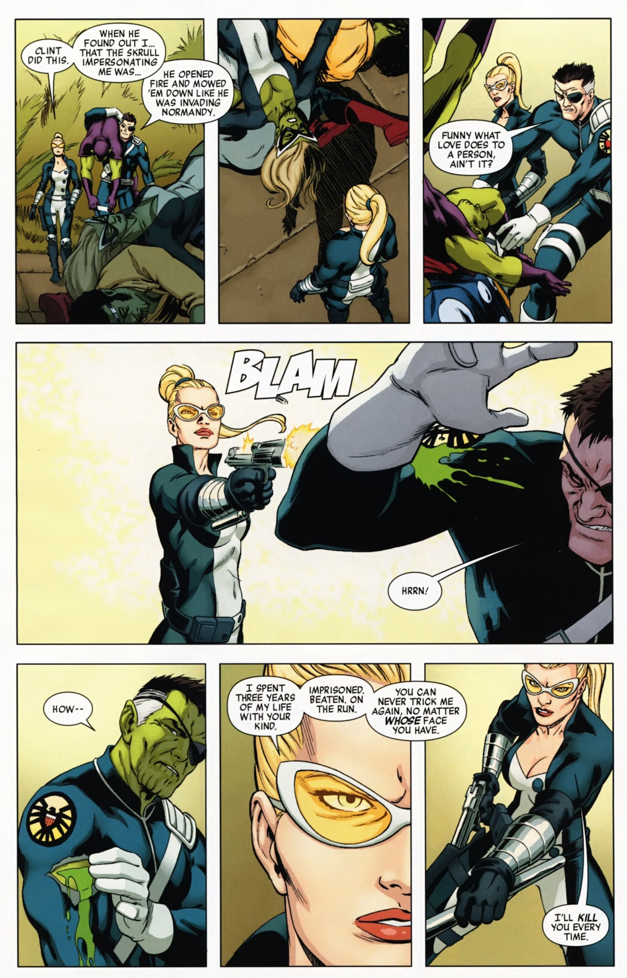 Read online Hawkeye & Mockingbird comic -  Issue #6 - 9