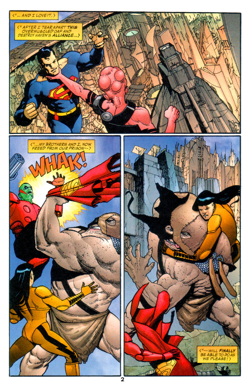 Read online Haven: The Broken City comic -  Issue #2 - 3