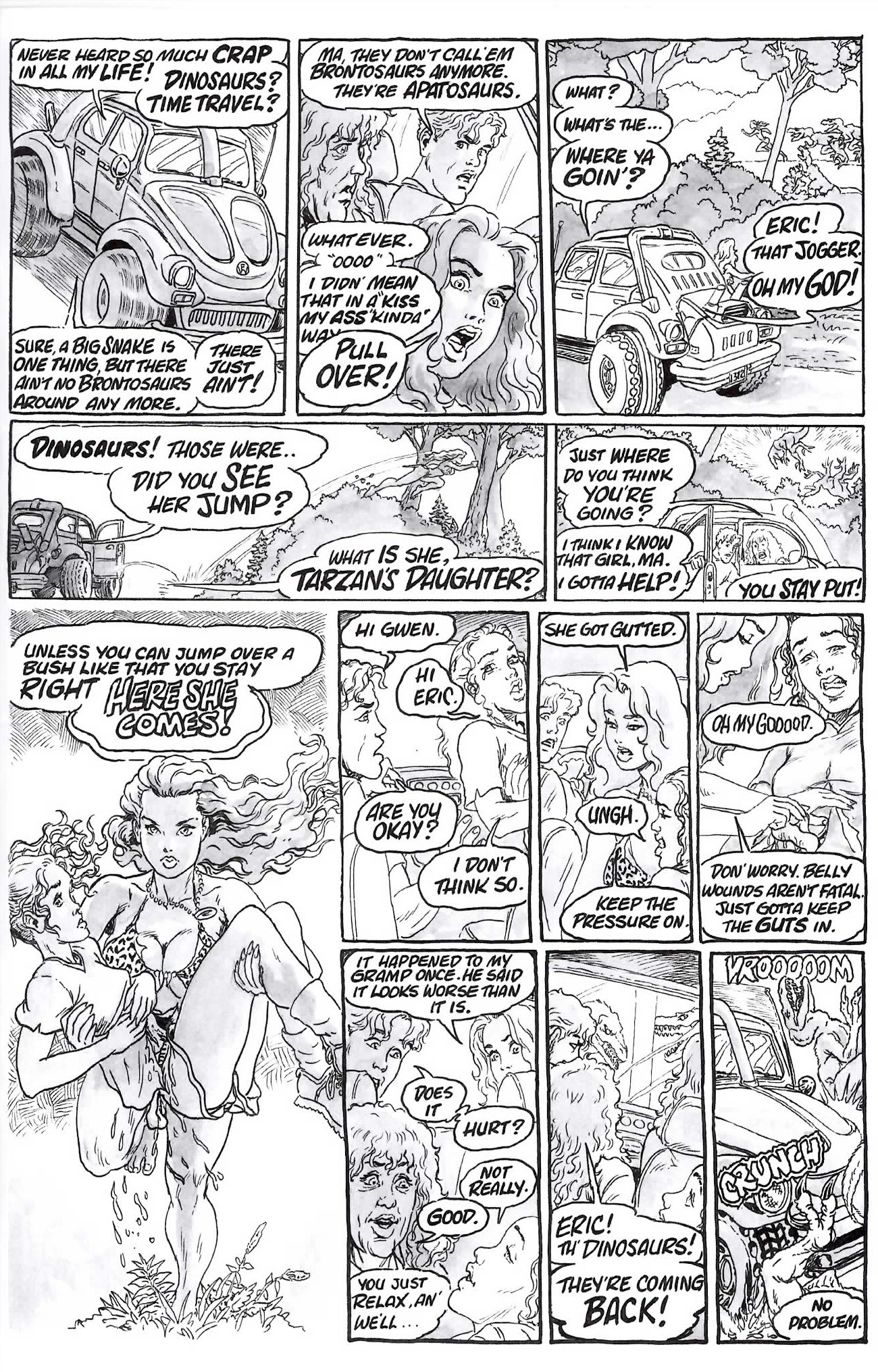 Read online Cavewoman Reloaded comic -  Issue #5 - 11