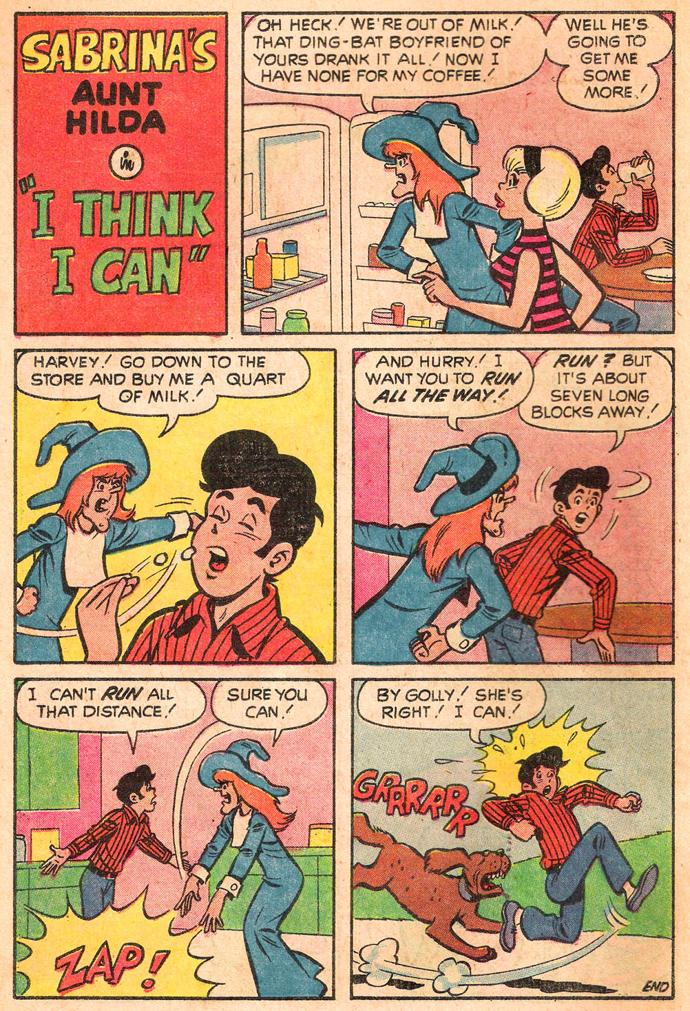 Read online Sabrina The Teenage Witch (1971) comic -  Issue #9 - 15