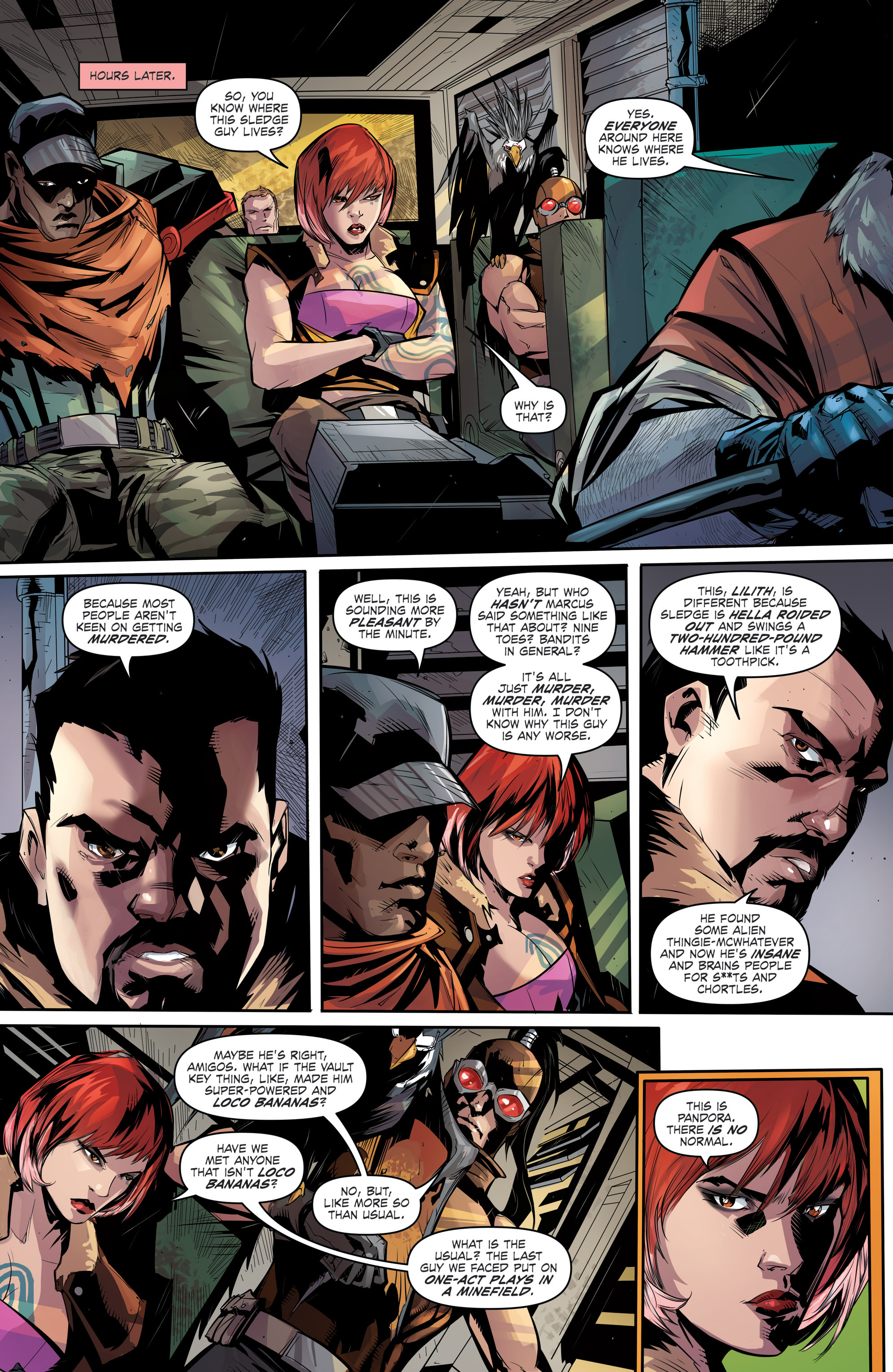 Read online Borderlands: Tannis & the Vault comic -  Issue #5 - 17