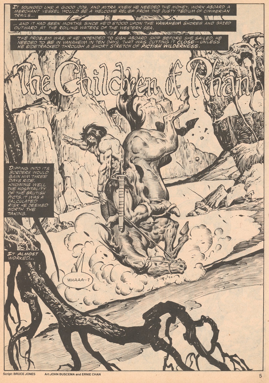 Read online The Savage Sword Of Conan comic -  Issue #64 - 5