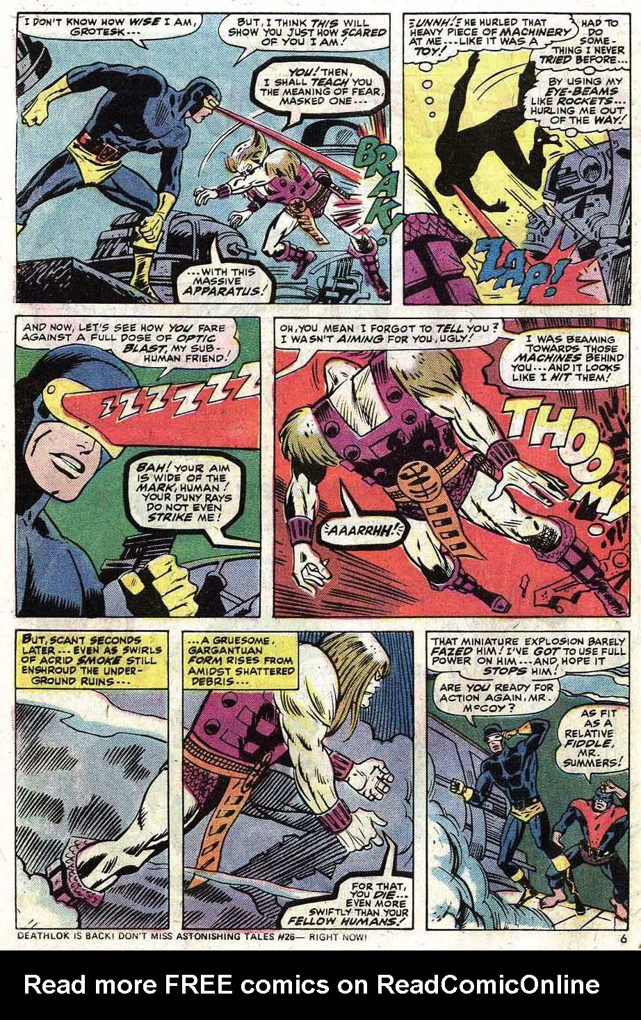 Read online Uncanny X-Men (1963) comic -  Issue #90 - 8
