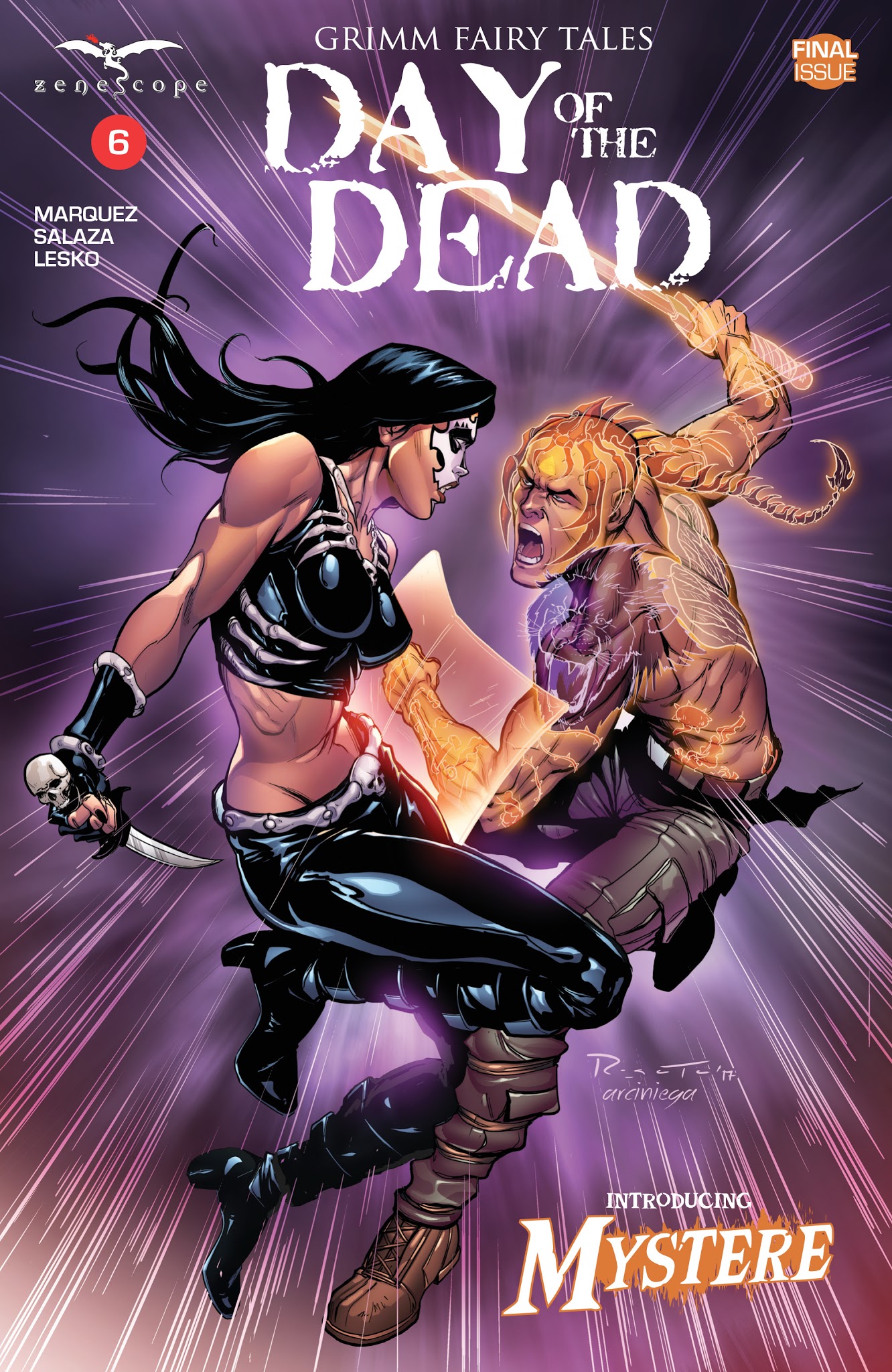 Read online Grimm Fairy Tales: Day of the Dead comic -  Issue #6 - 1