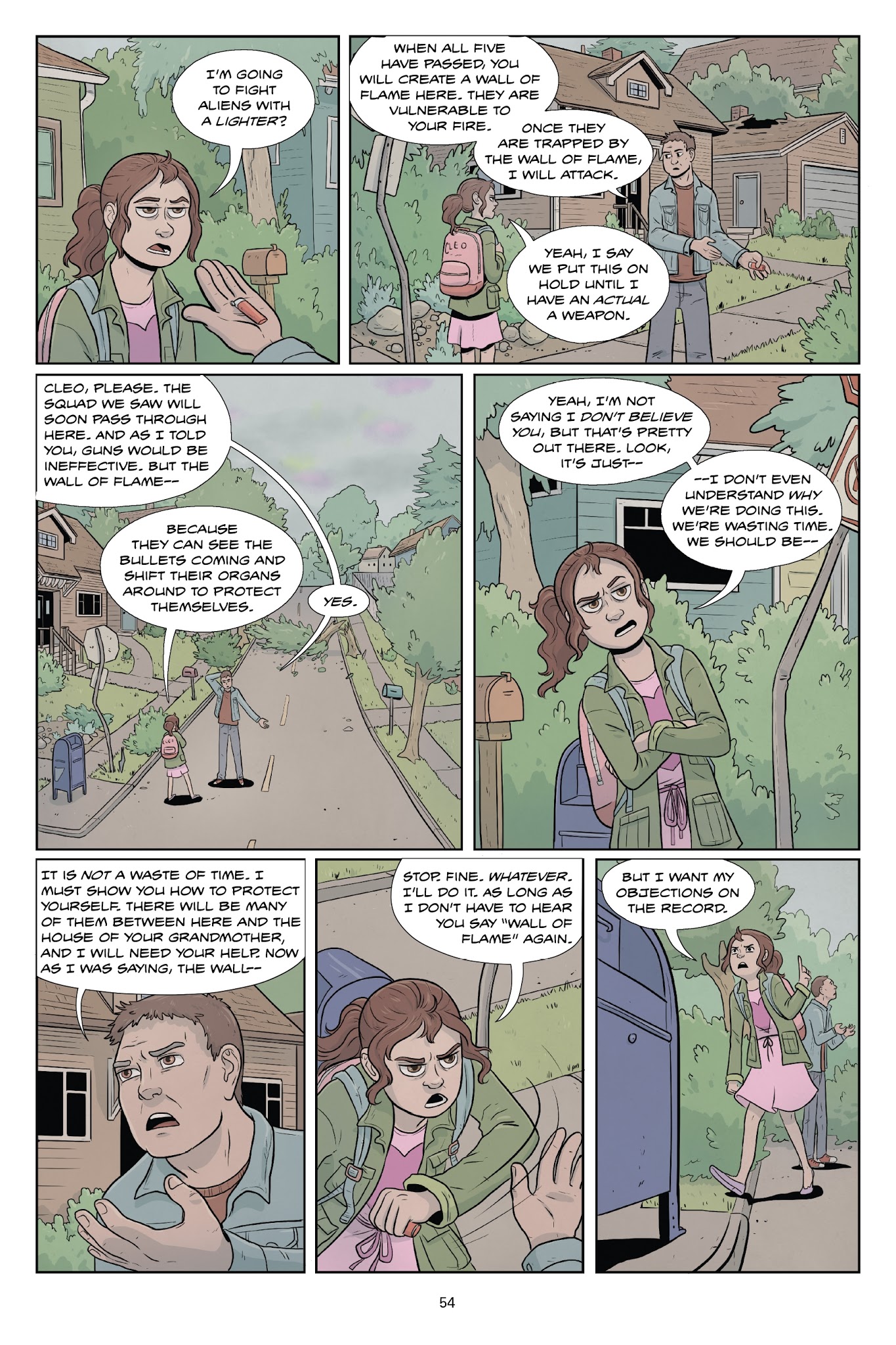 Read online Lifeformed: Cleo Makes Contact comic -  Issue # TPB - 53