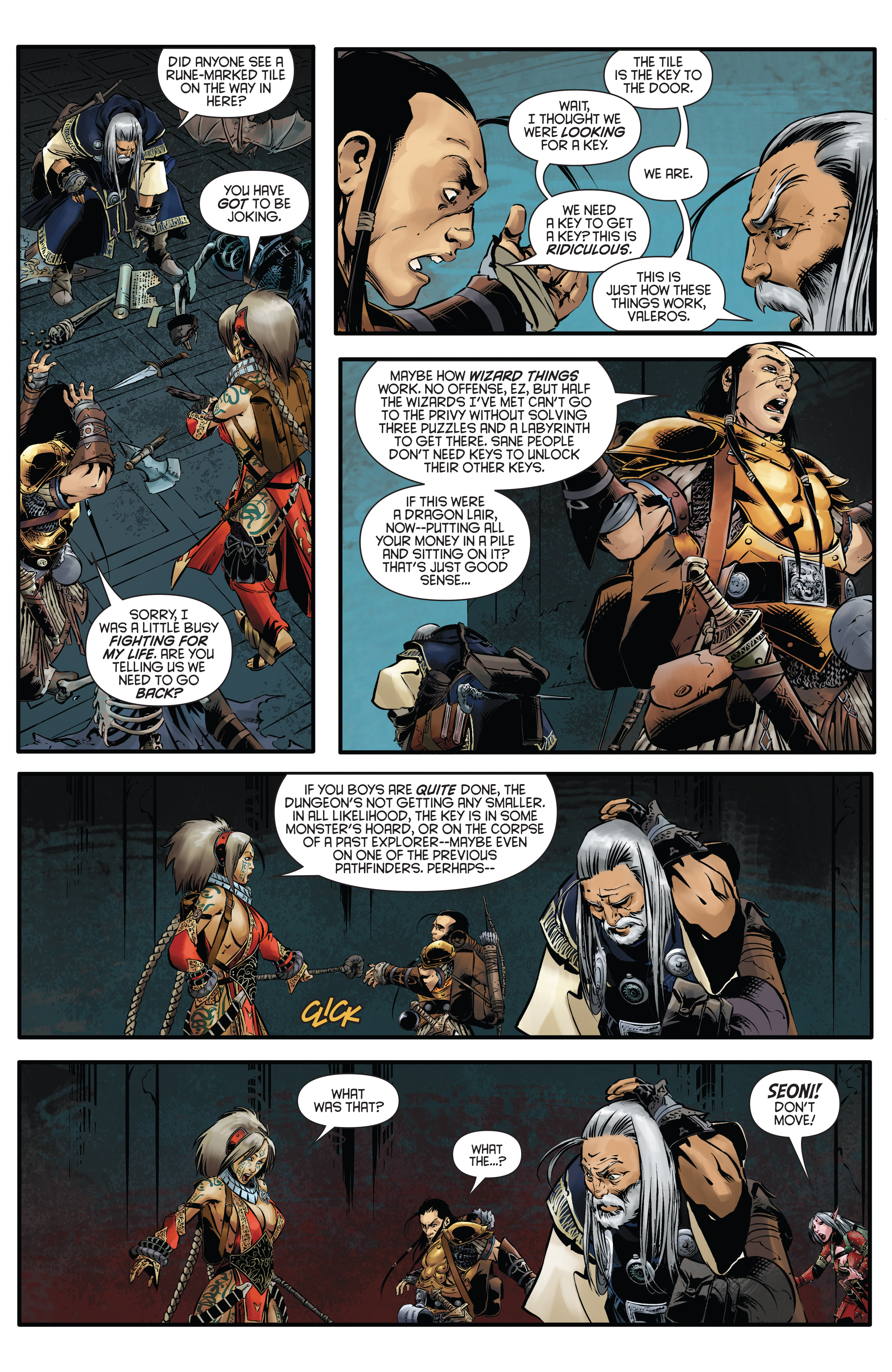 Read online Pathfinder: Hollow Mountain comic -  Issue #1 - 18