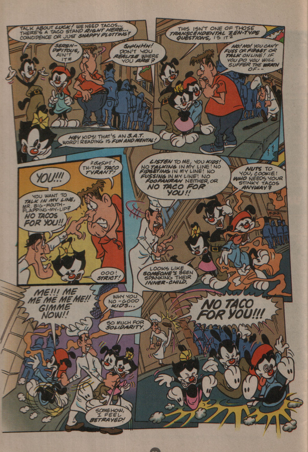 Read online Animaniacs comic -  Issue #20 - 19