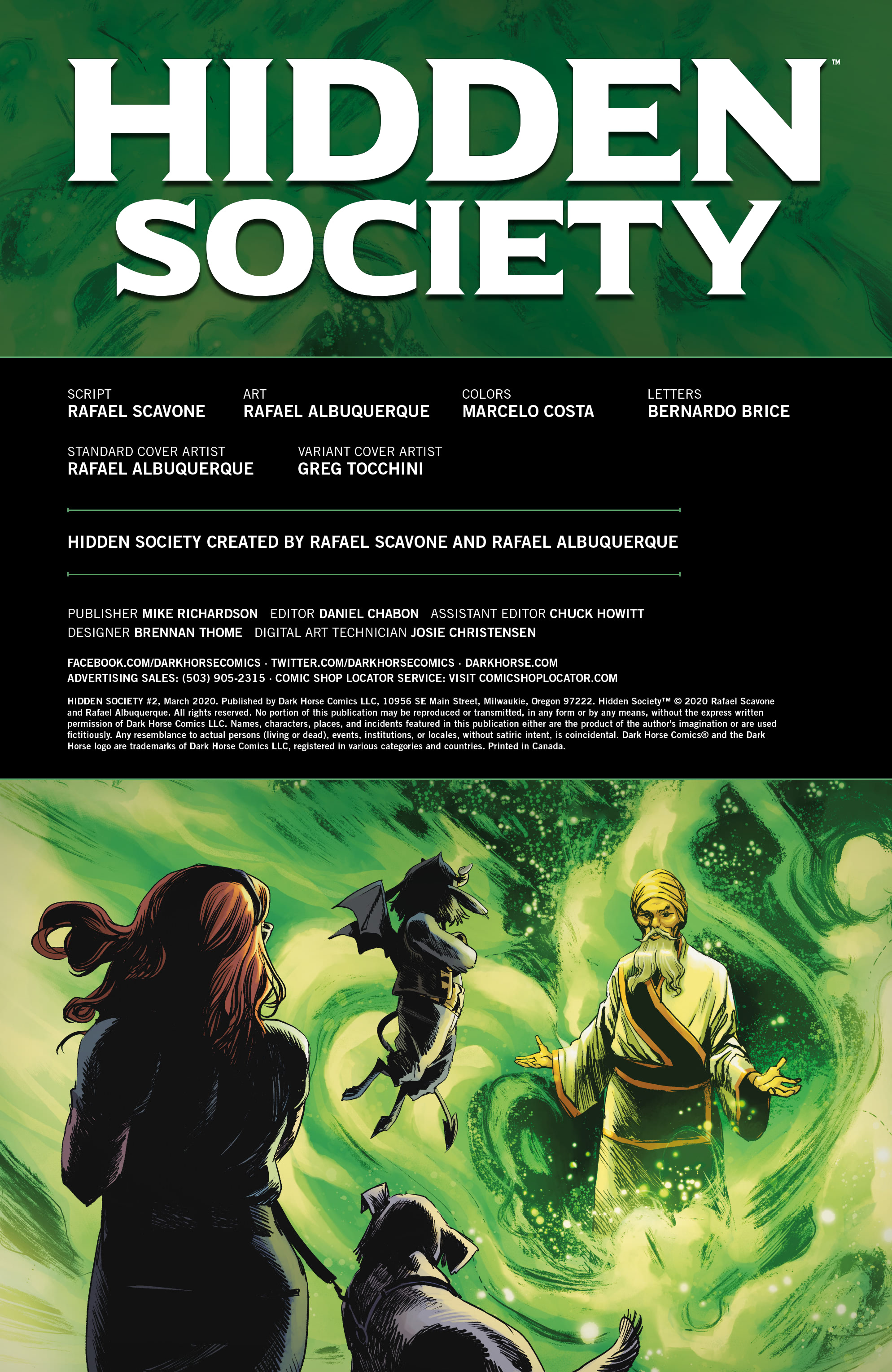 Read online Hidden Society comic -  Issue #2 - 2