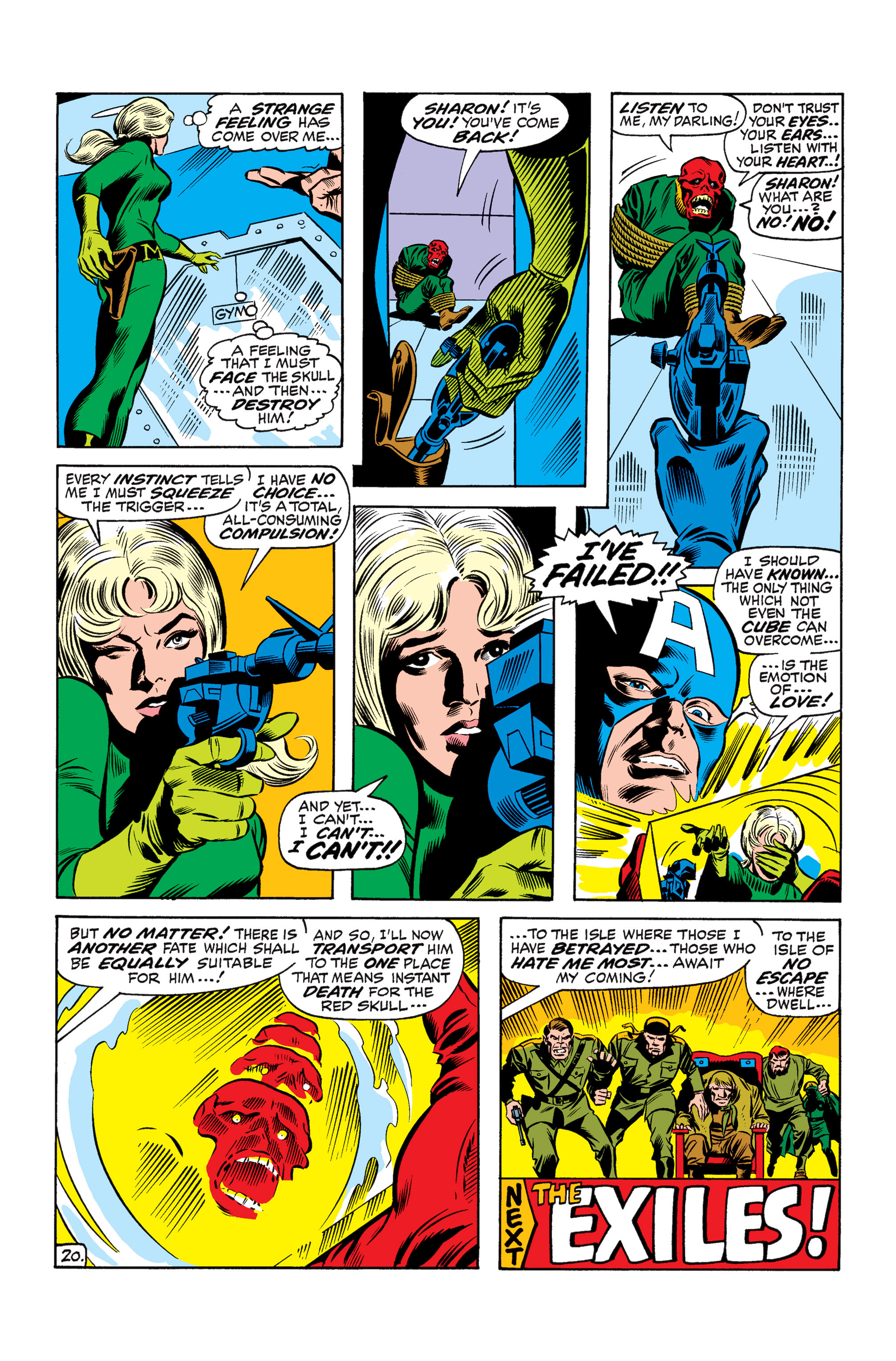 Read online Marvel Masterworks: Captain America comic -  Issue # TPB 4 (Part 1) - 68