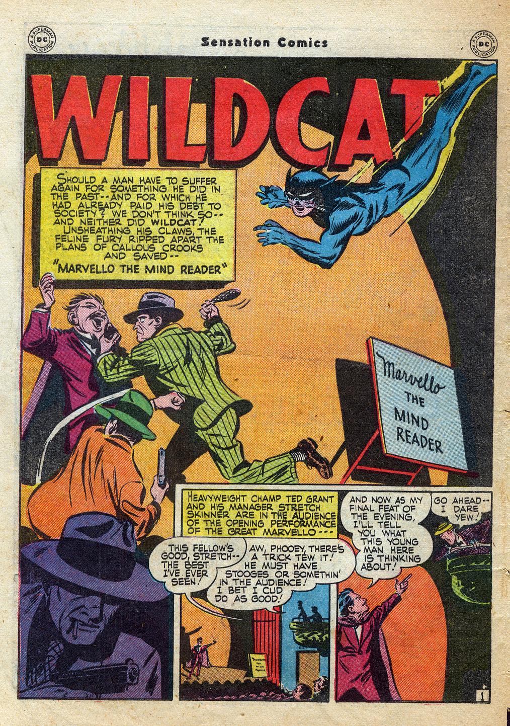 Read online Sensation (Mystery) Comics comic -  Issue #60 - 42