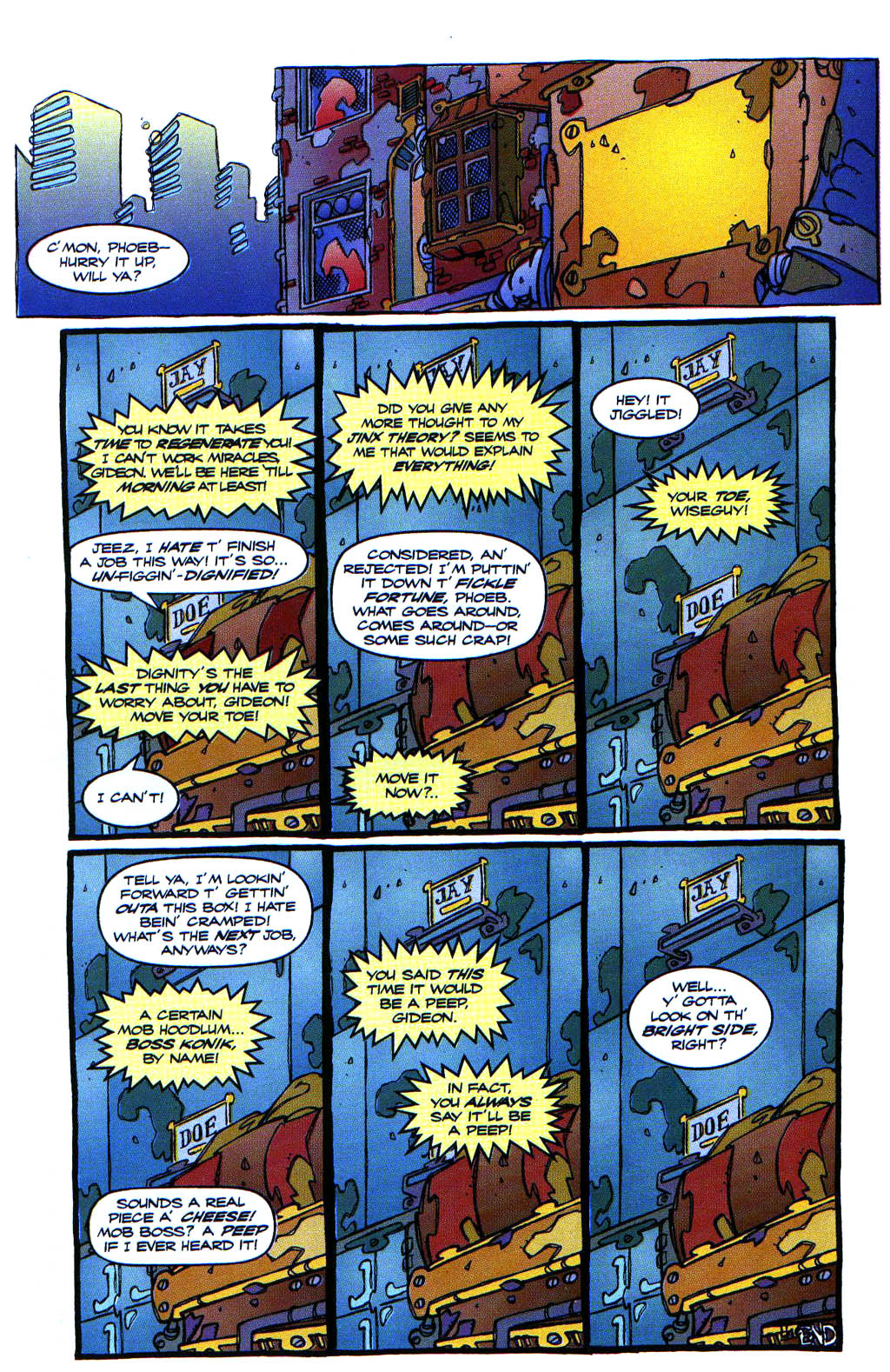 Read online Images of ShadowHawk comic -  Issue #3 - 23