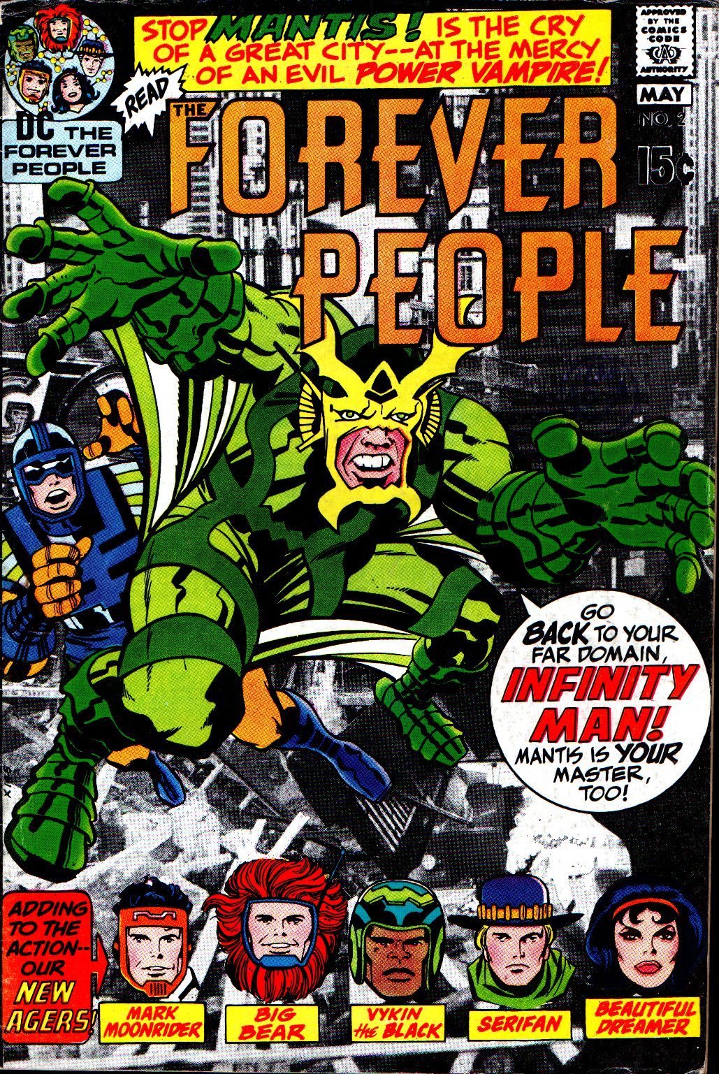 Read online Forever People (1971) comic -  Issue #2 - 1