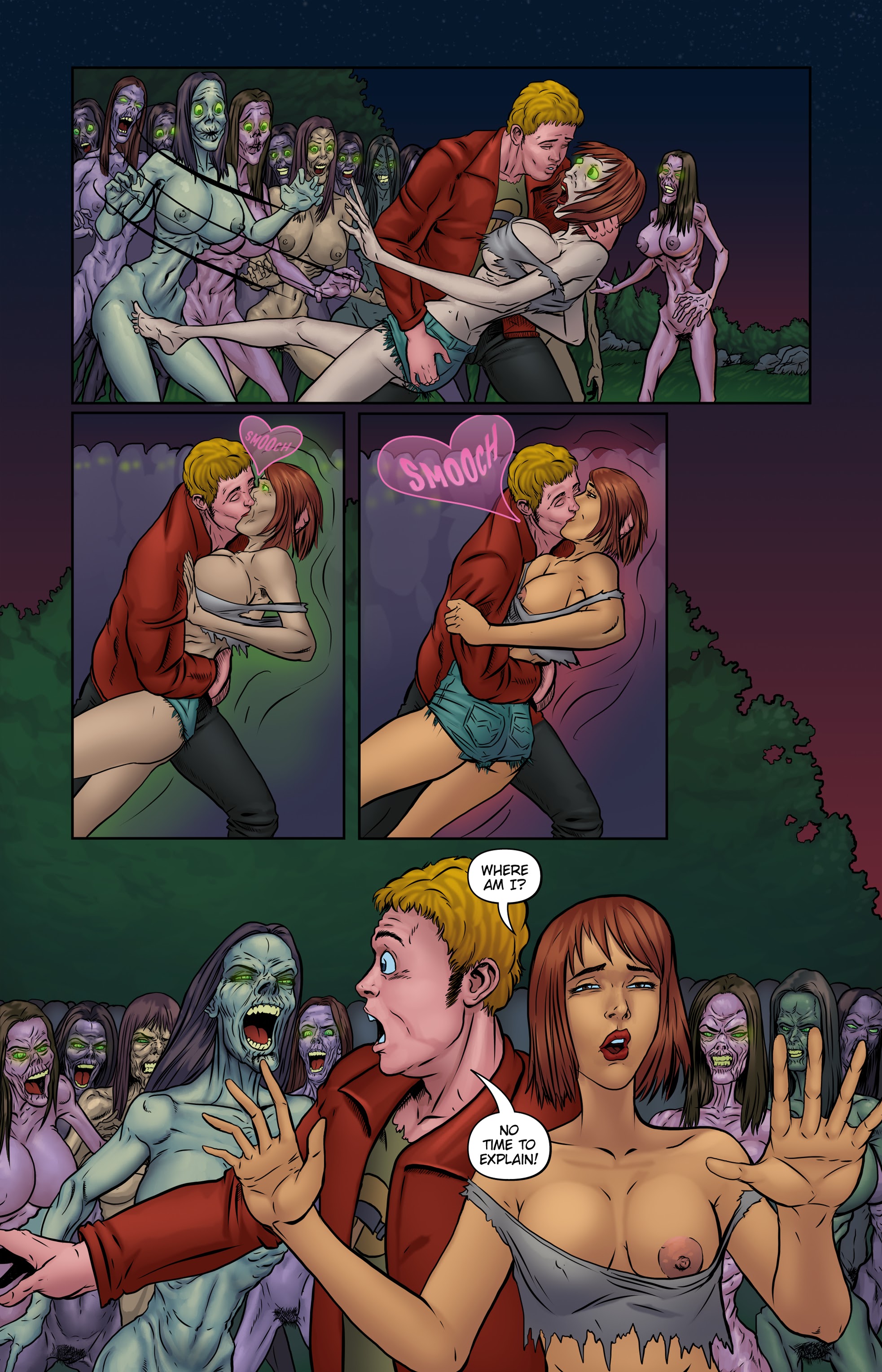 Read online Lesbian Zombies from Outer Space comic -  Issue #7 - 18