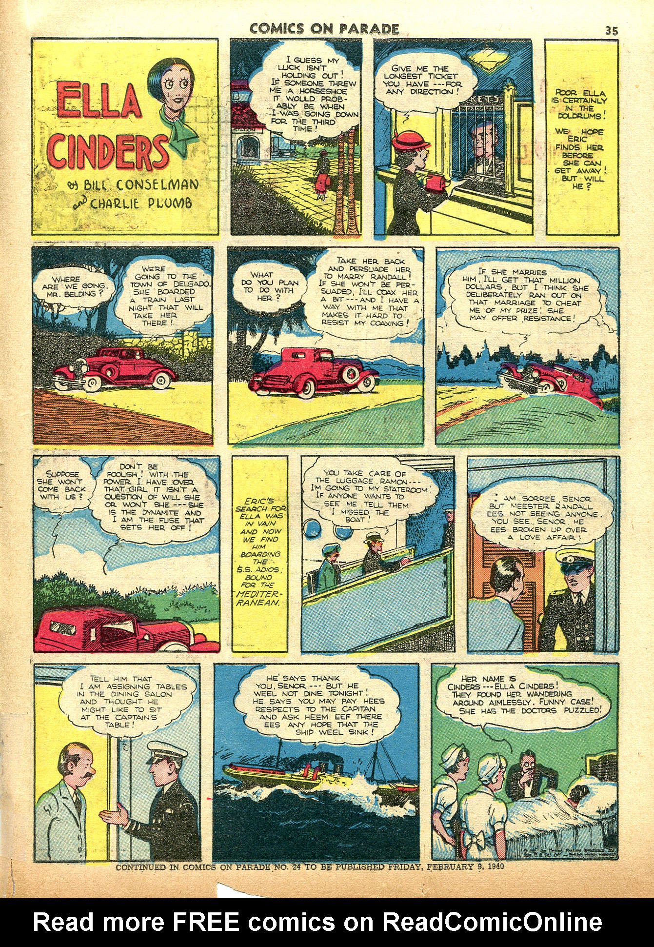 Read online Comics on Parade comic -  Issue #23 - 37