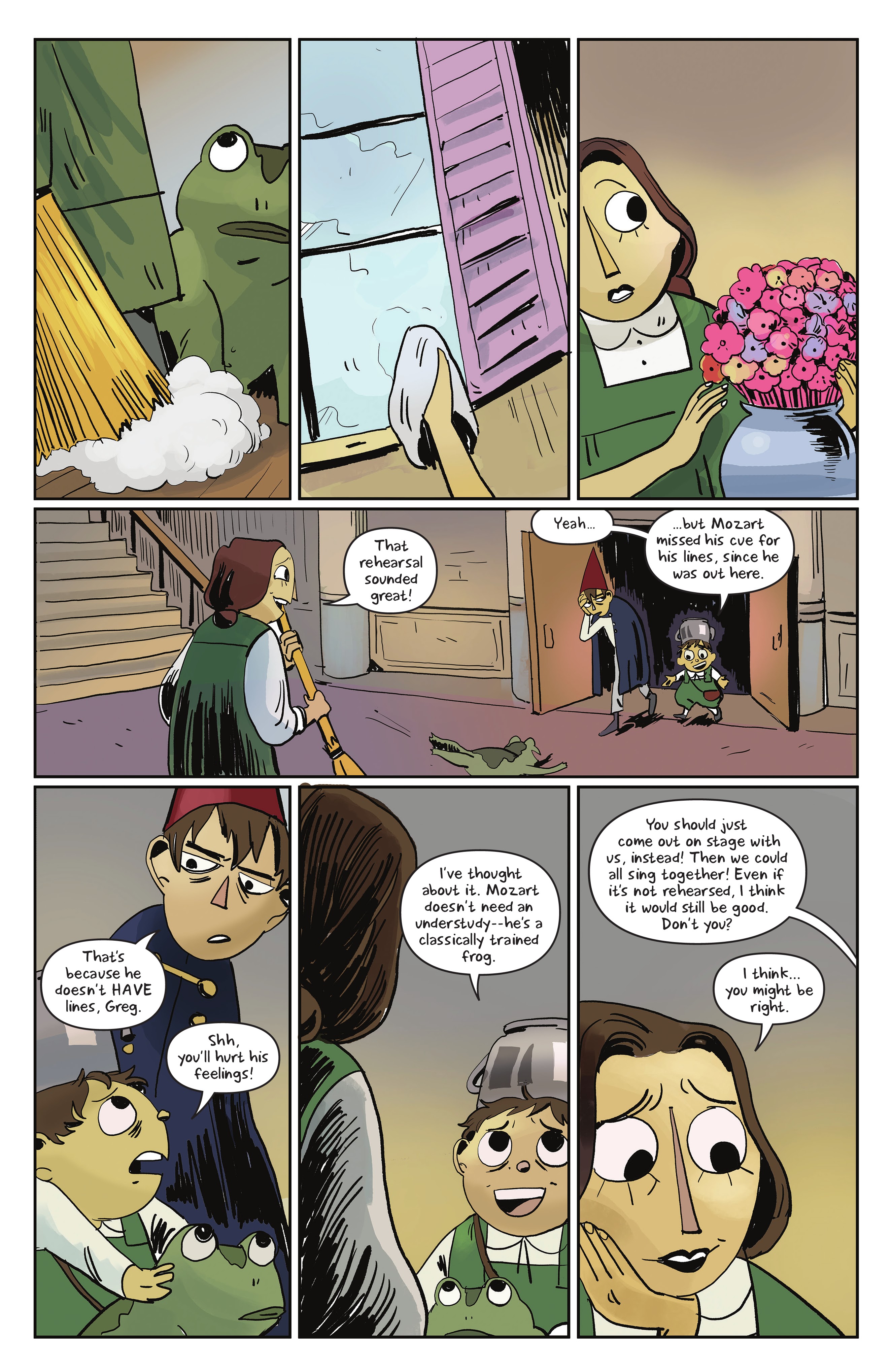 Read online Over the Garden Wall: Soulful Symphonies comic -  Issue # TPB - 67