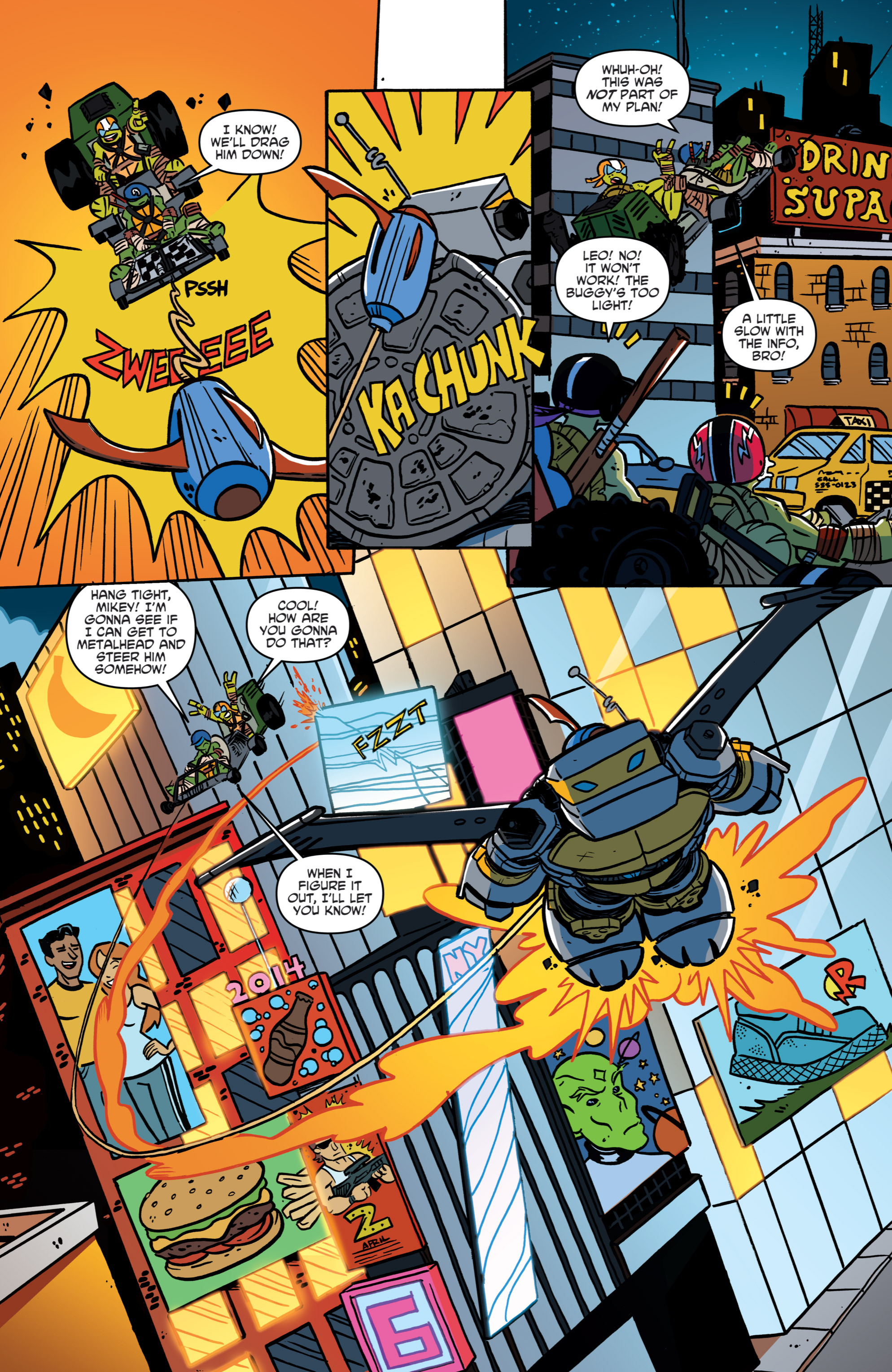 Read online Teenage Mutant Ninja Turtles New Animated Adventures comic -  Issue #9 - 11