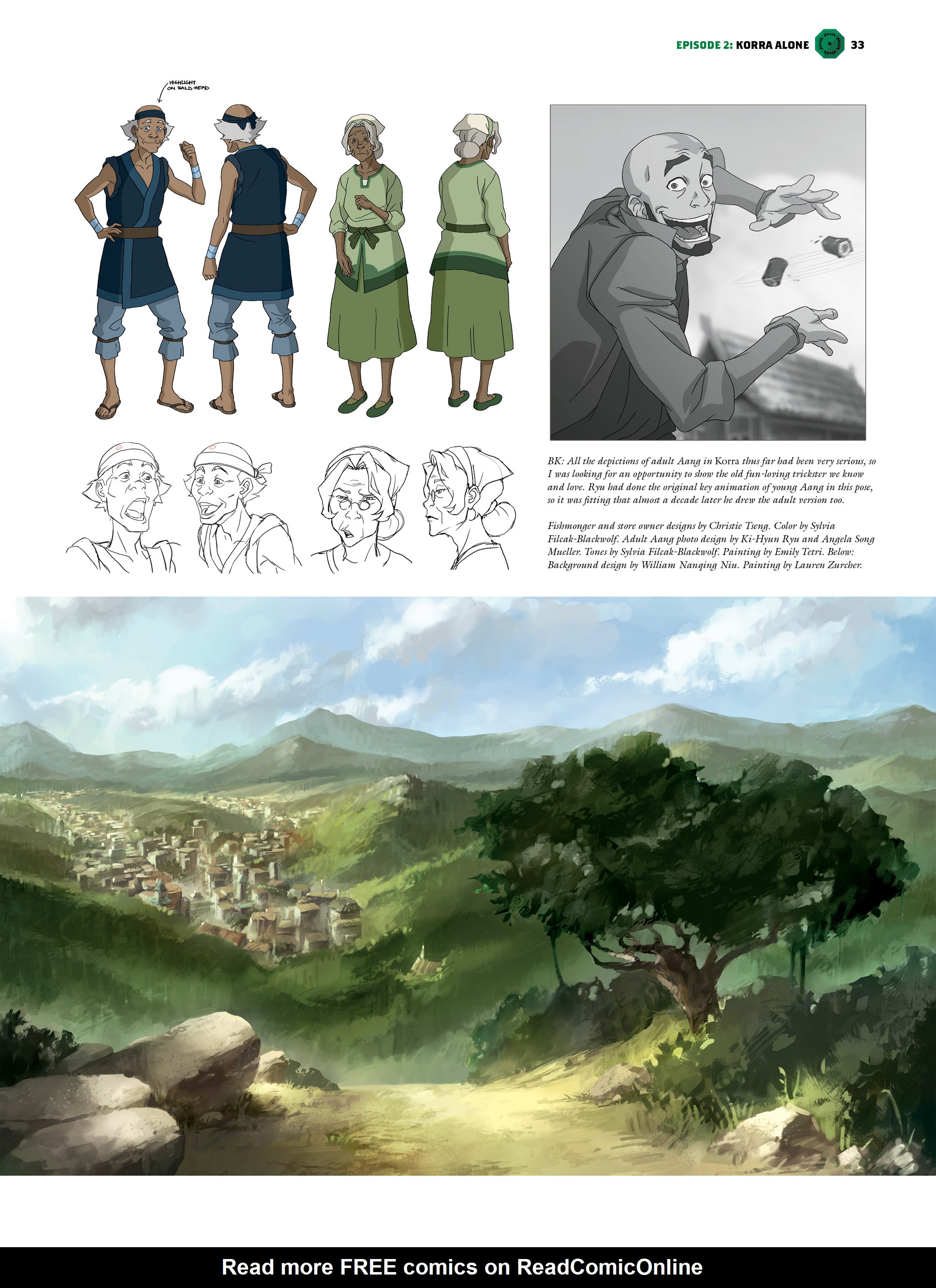 Read online The Legend of Korra: The Art of the Animated Series comic -  Issue # TPB 4 - 32