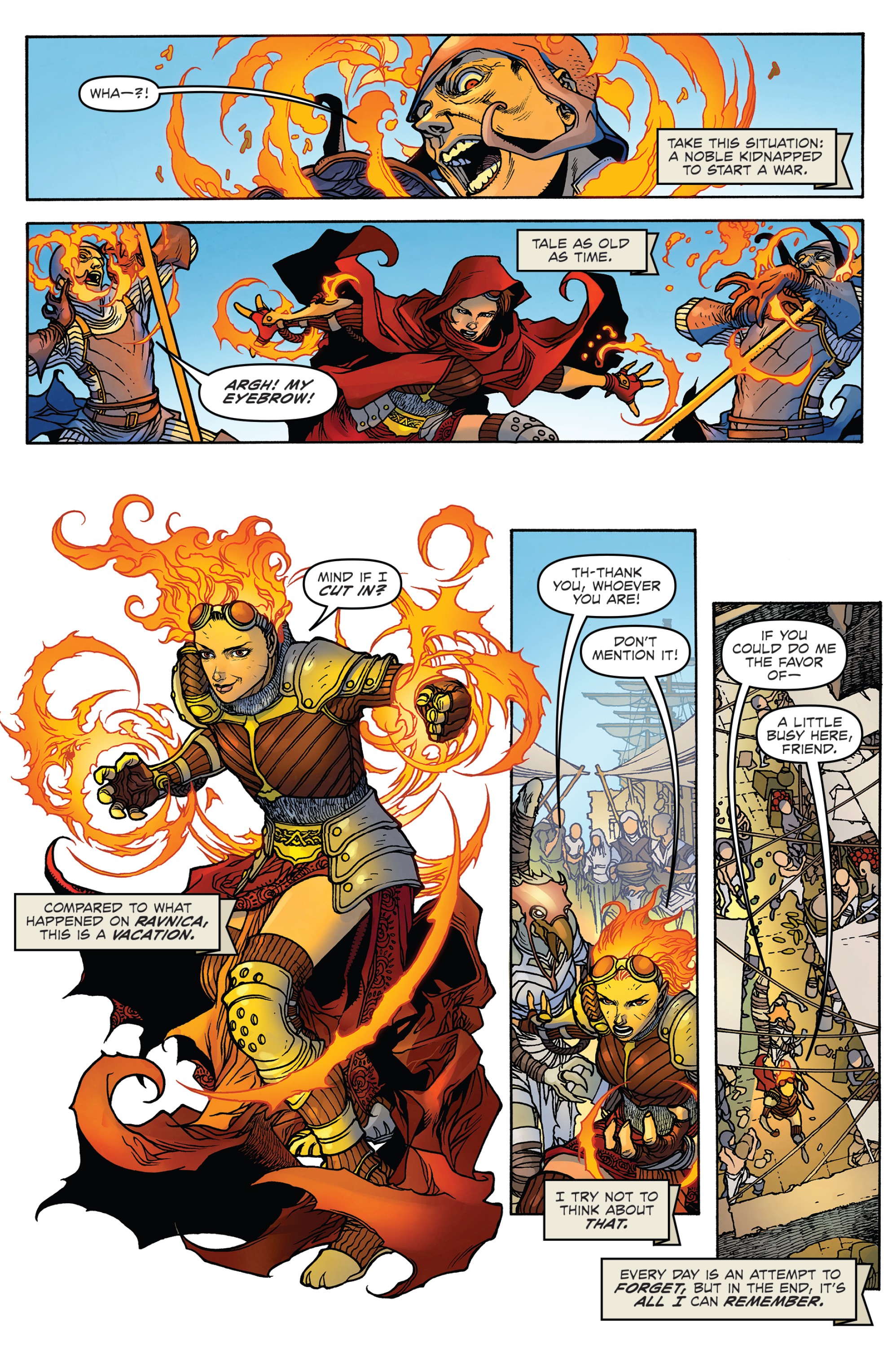 Read online Magic: The Gathering: Chandra comic -  Issue #2 - 7