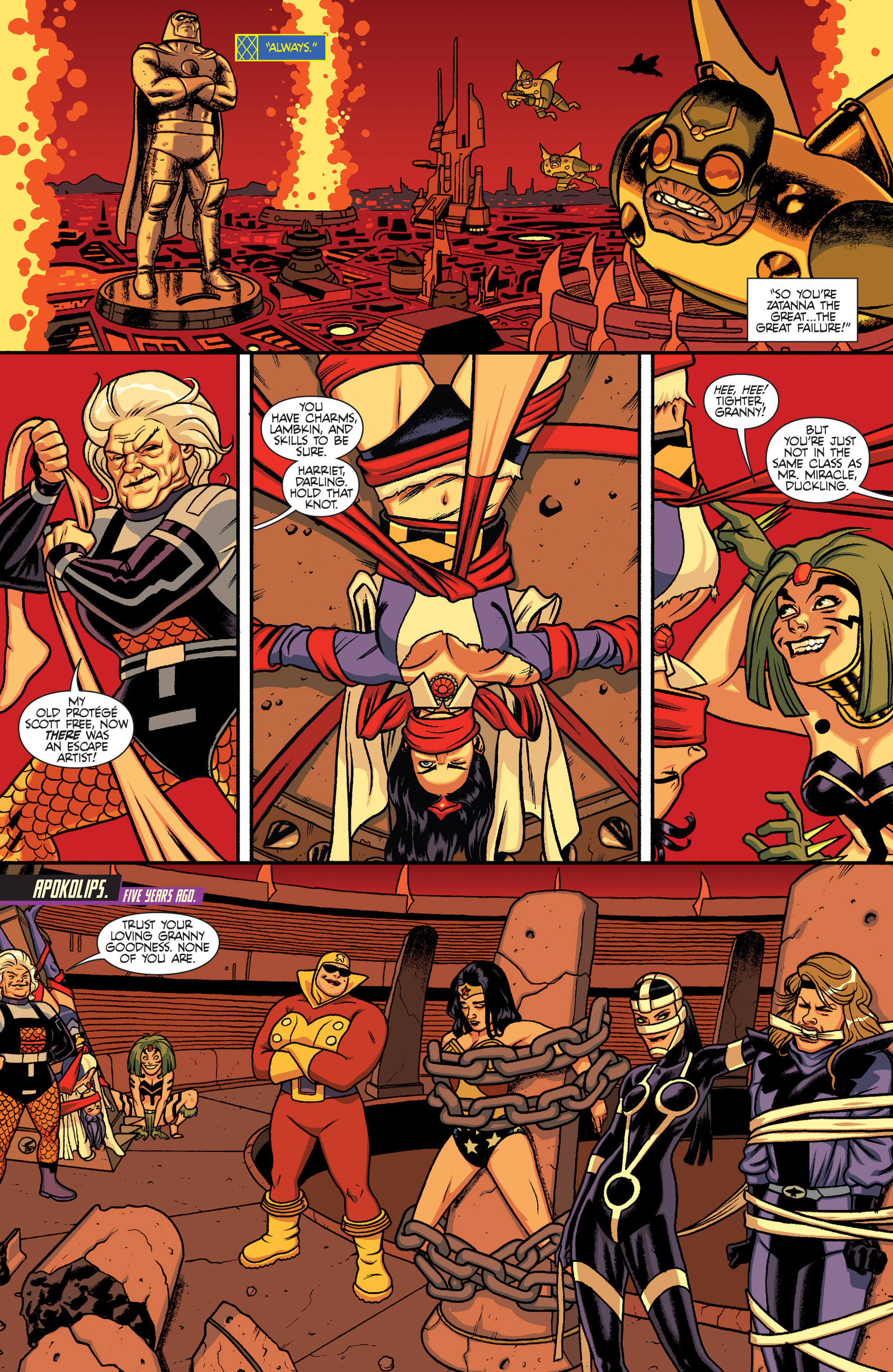 Read online Black Canary and Zatanna: Bloodspell comic -  Issue # Full - 63