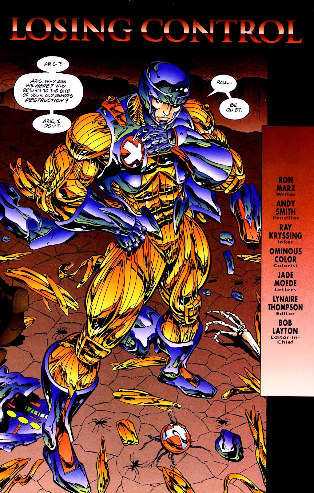 X-O Manowar (1992) issue 49 - Page 2