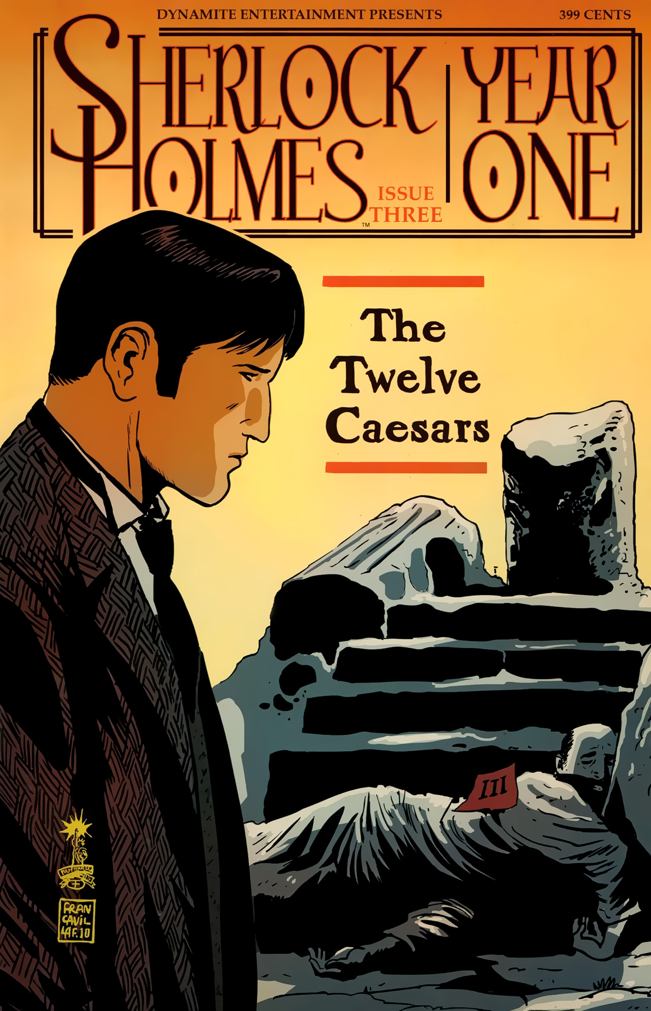 Read online Sherlock Holmes: Year One comic -  Issue #3 - 1