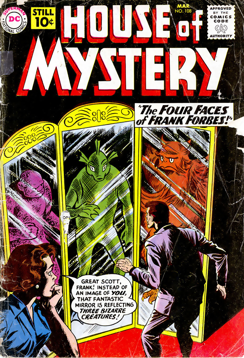 Read online House of Mystery (1951) comic -  Issue #108 - 1