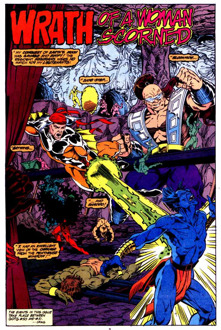 Guardians of the Galaxy (1990) issue Annual 4 - Page 3