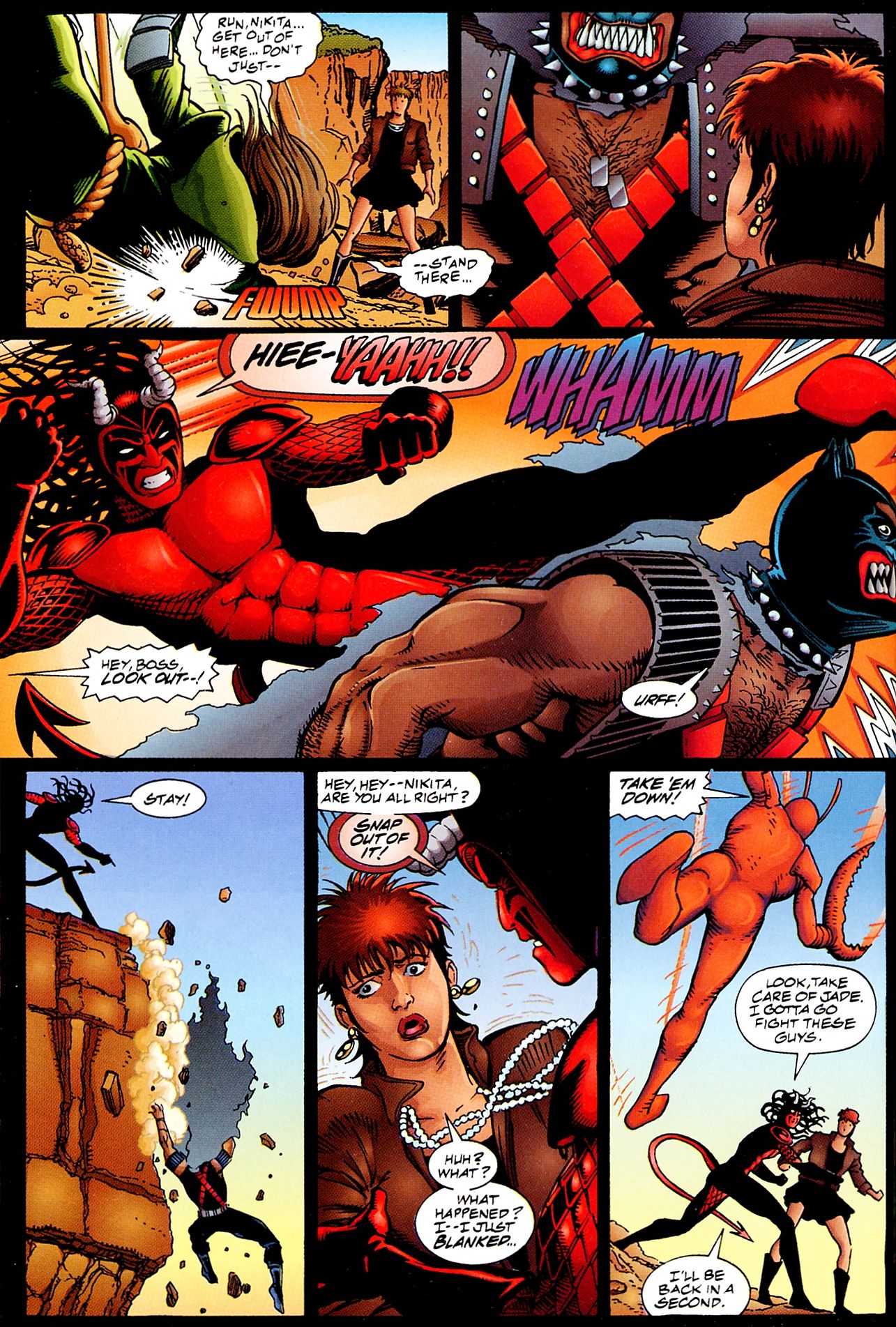Read online Strikeback! (1994) comic -  Issue #3 - 9