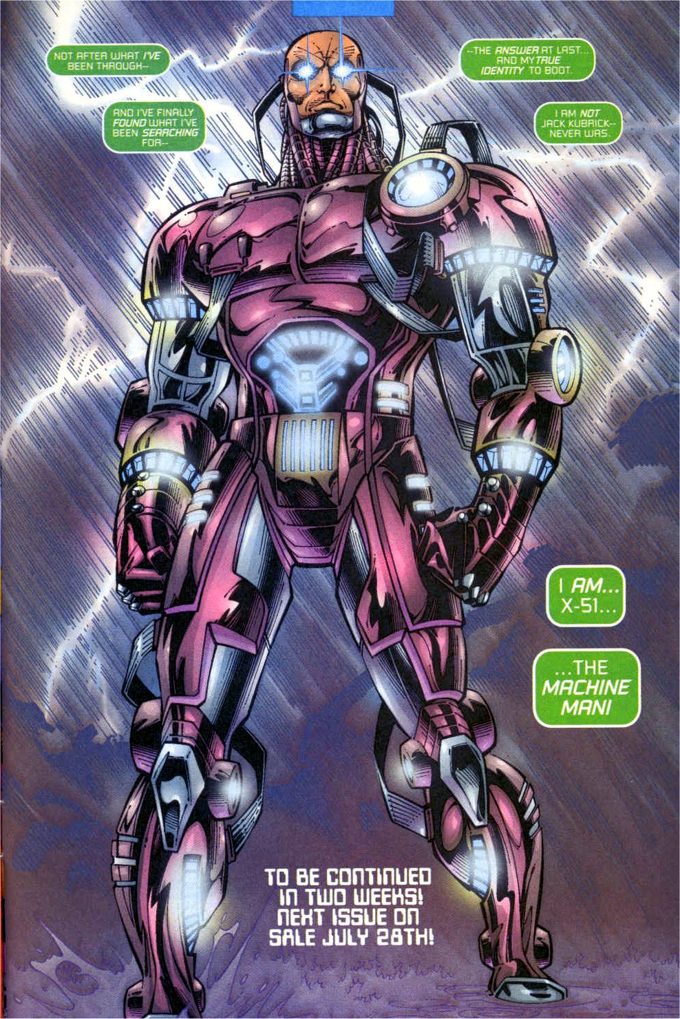 Read online X-51 comic -  Issue #1 - 22