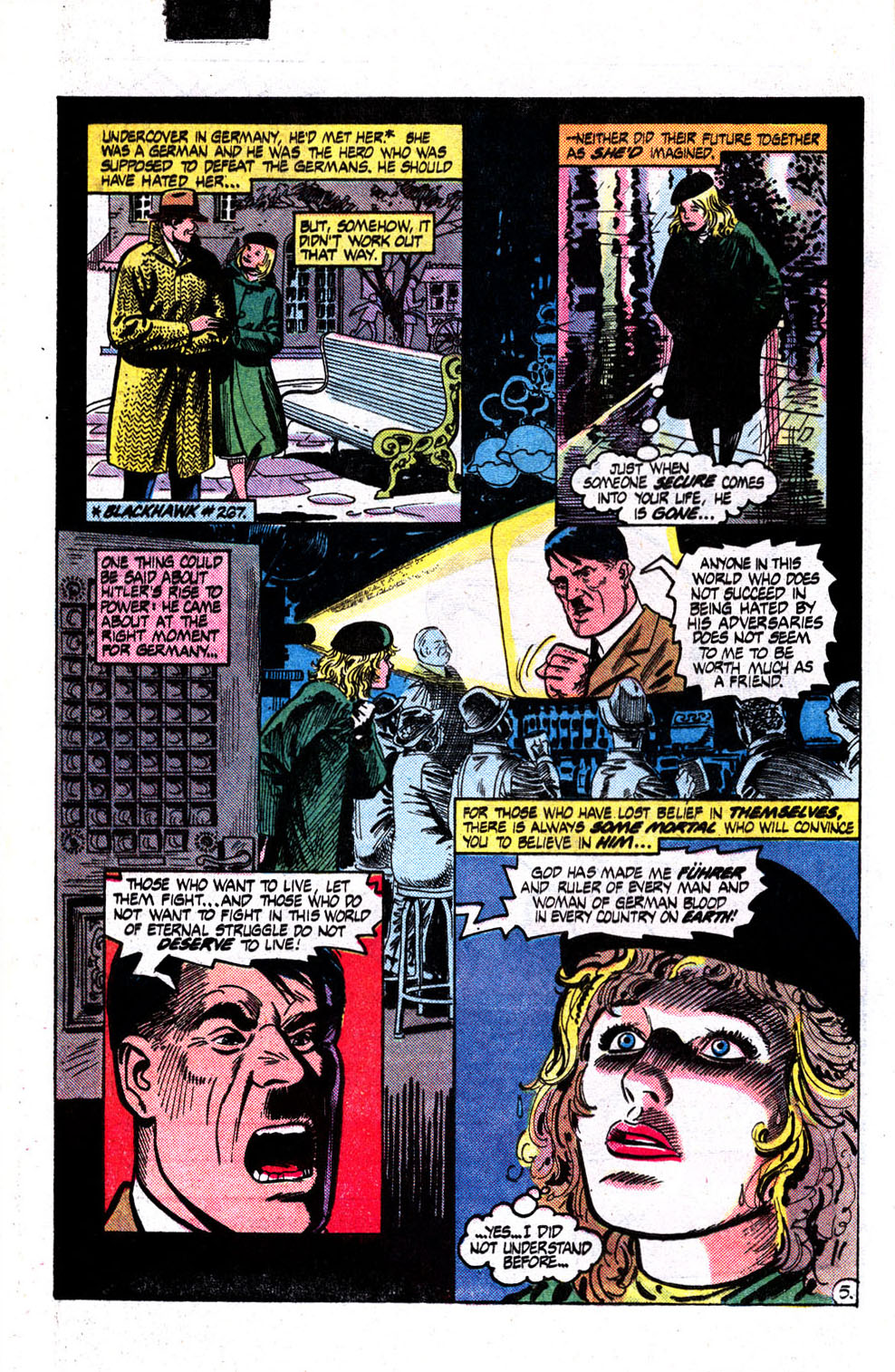 Blackhawk (1957) Issue #272 #163 - English 6