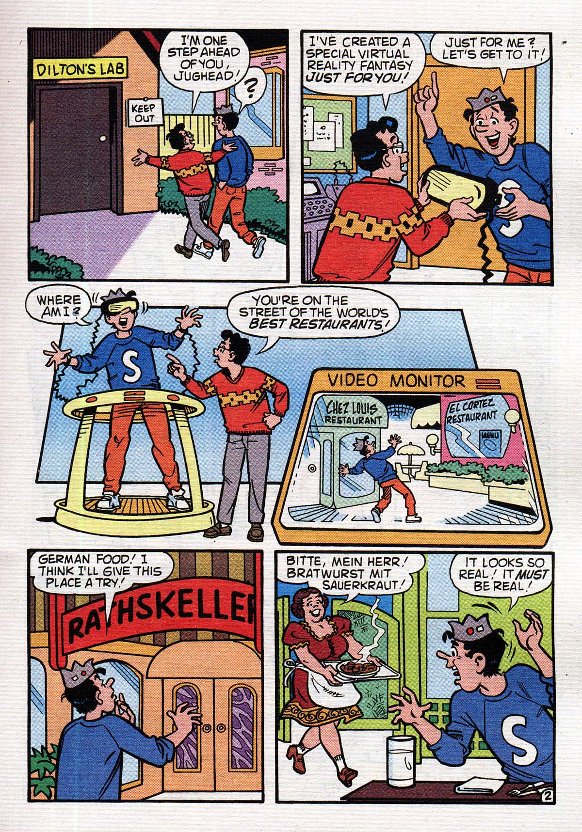 Read online Jughead's Double Digest Magazine comic -  Issue #107 - 152