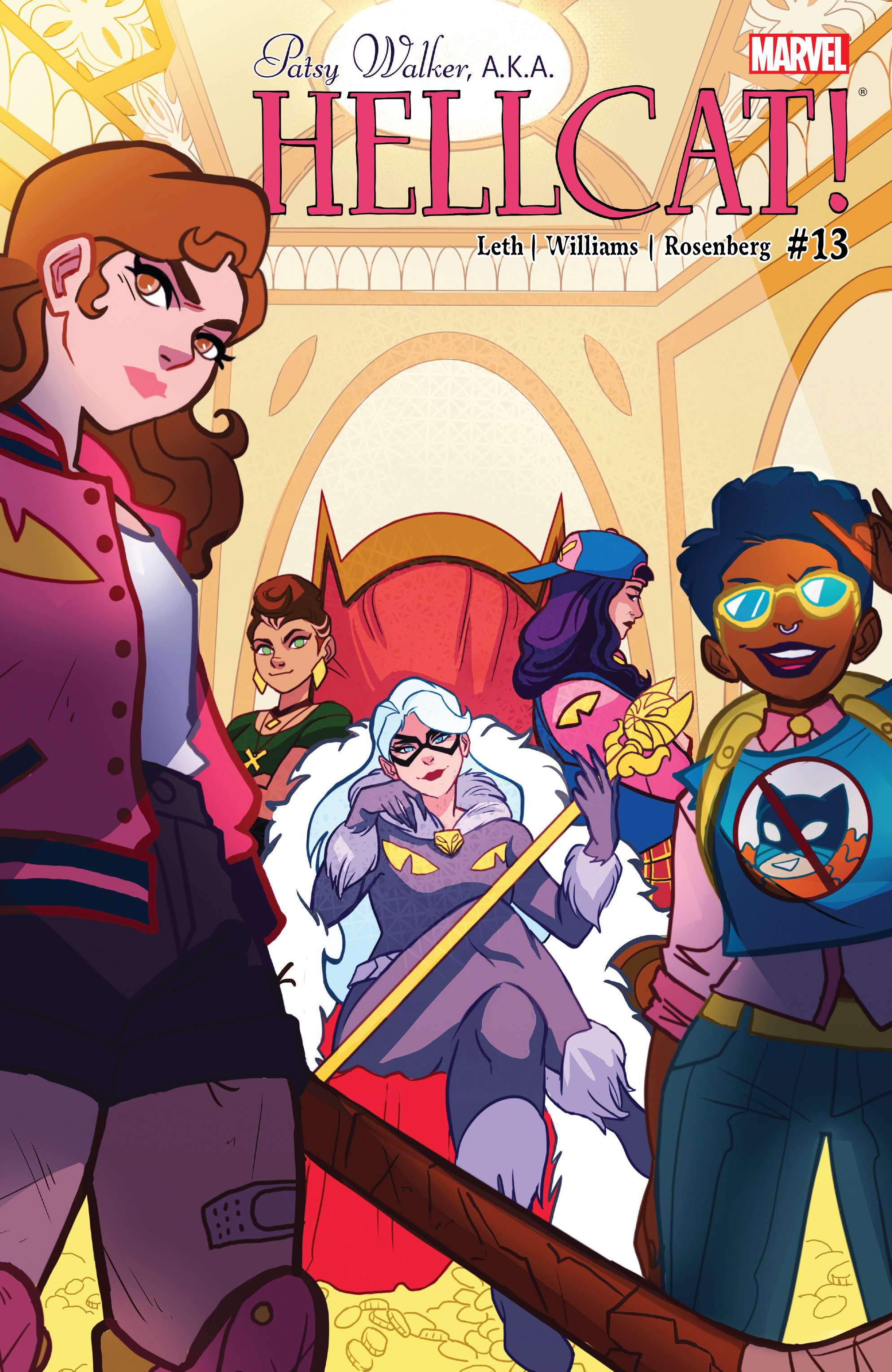 Read online Patsy Walker, A.K.A. Hellcat! comic -  Issue #13 - 1