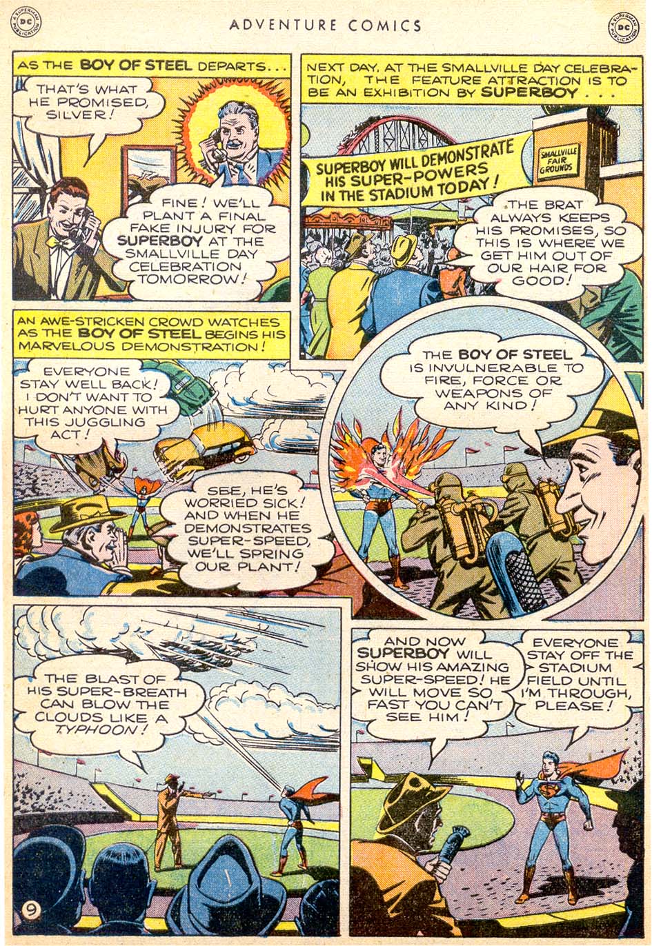 Read online Adventure Comics (1938) comic -  Issue #144 - 10