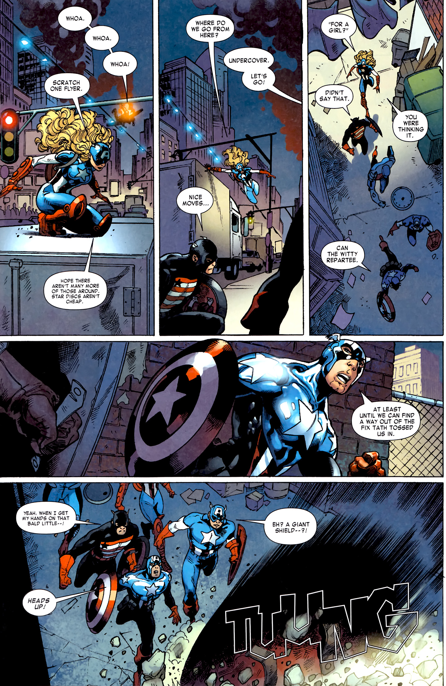 Read online Captain America Corps comic -  Issue #1 - 21