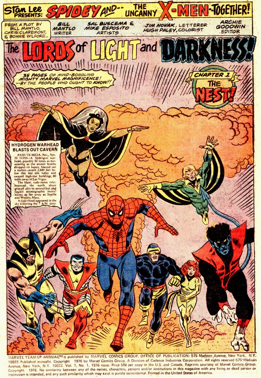 Read online Marvel Team-Up (1972) comic -  Issue # _Annual 1 - 2