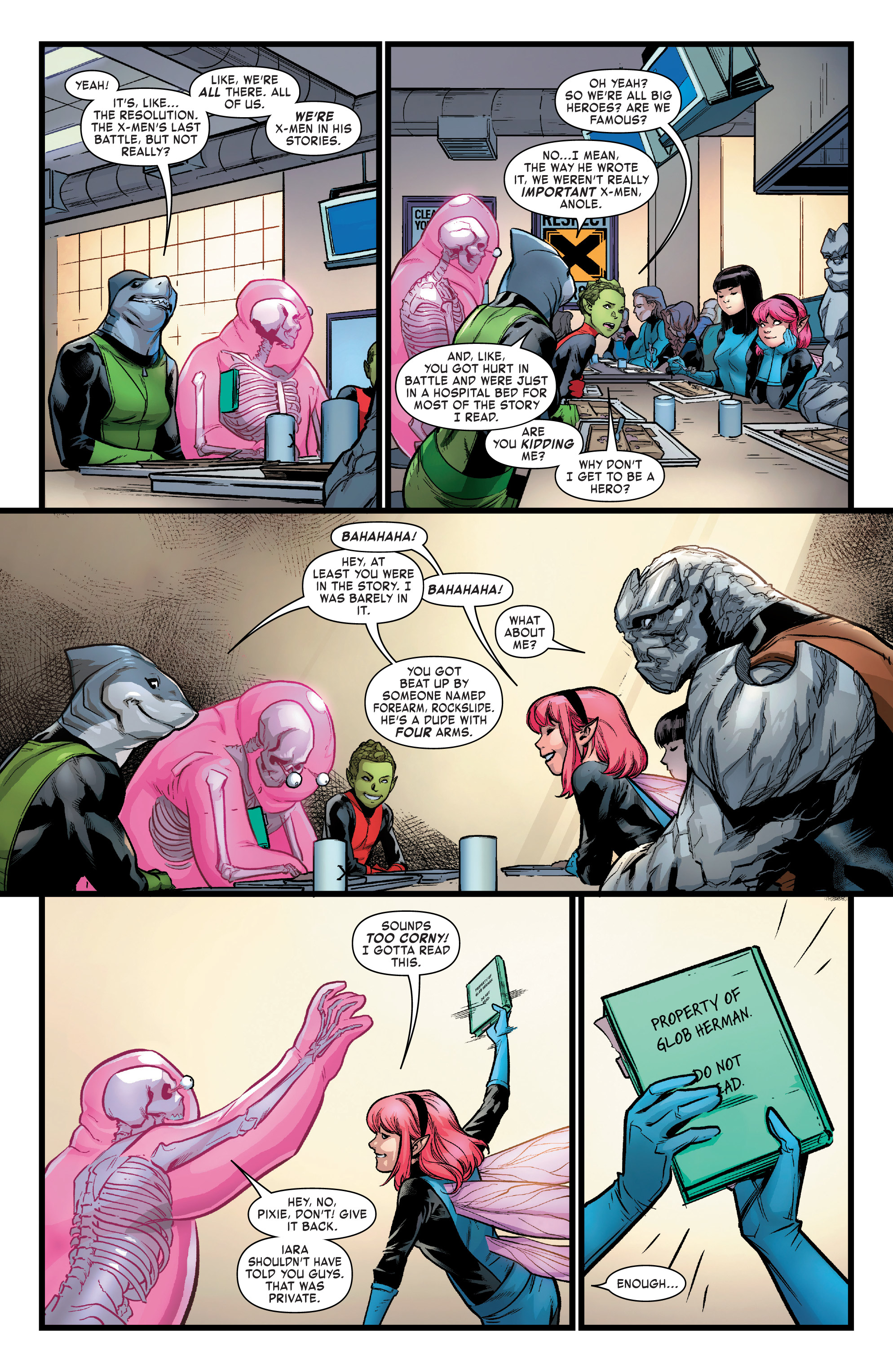 Read online Age of X-Man: NextGen comic -  Issue # _TPB - 10