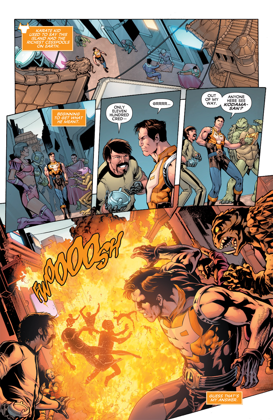 Read online Legion of Super-Heroes (2010) comic -  Issue #11 - 13