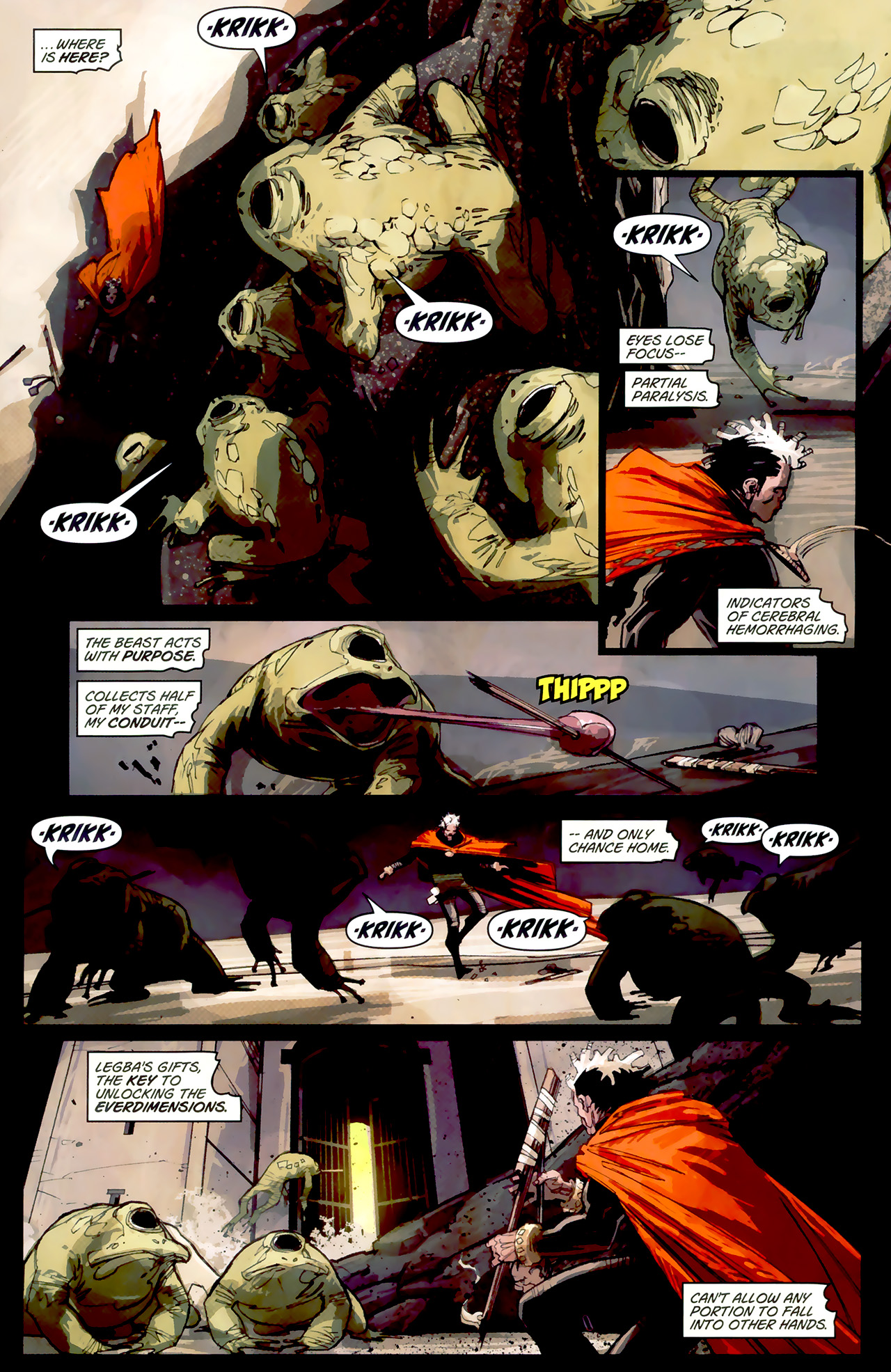 Read online Doctor Voodoo: Avenger of the Supernatural comic -  Issue #2 - 4