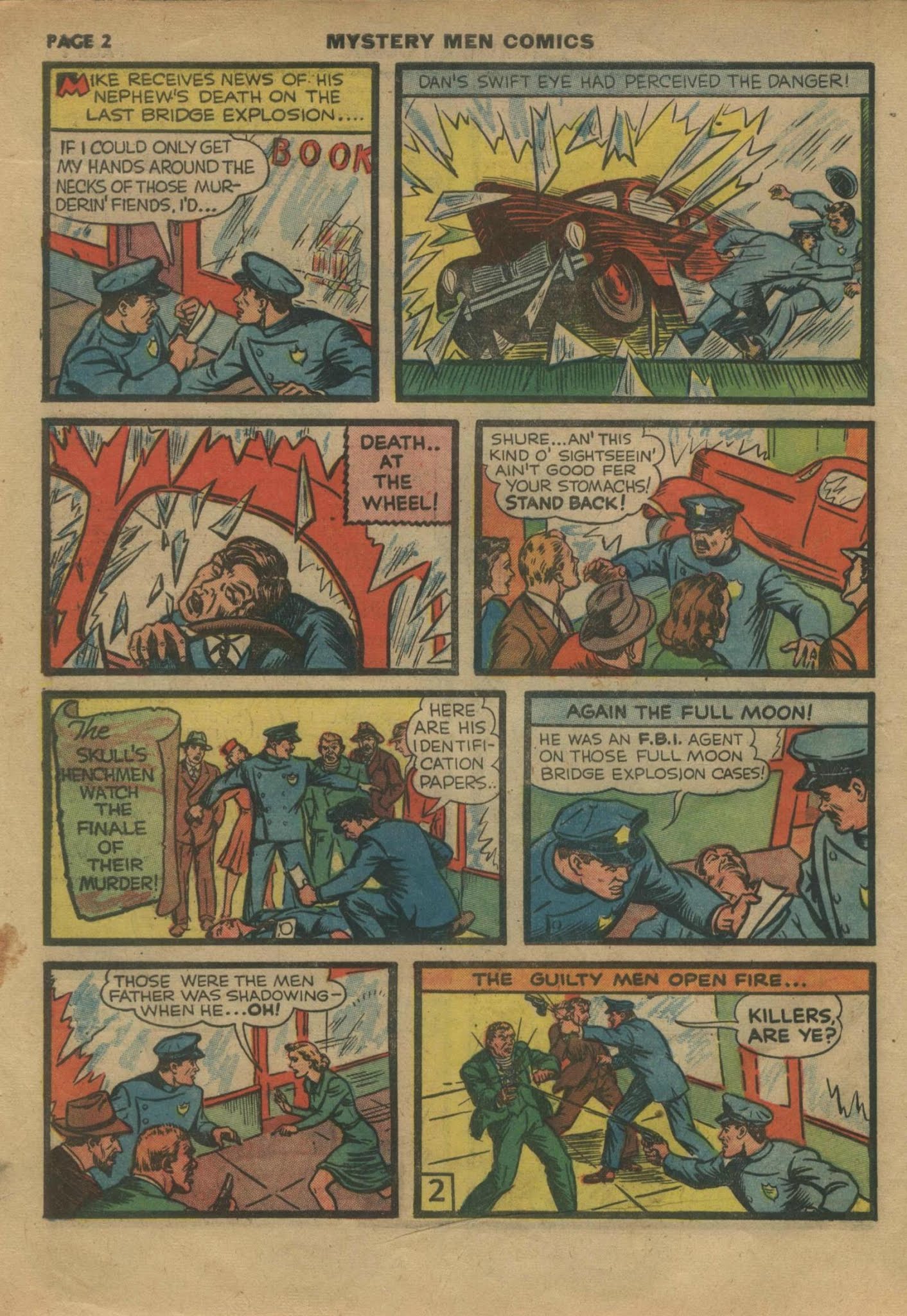 Read online Mystery Men Comics comic -  Issue #14 - 4