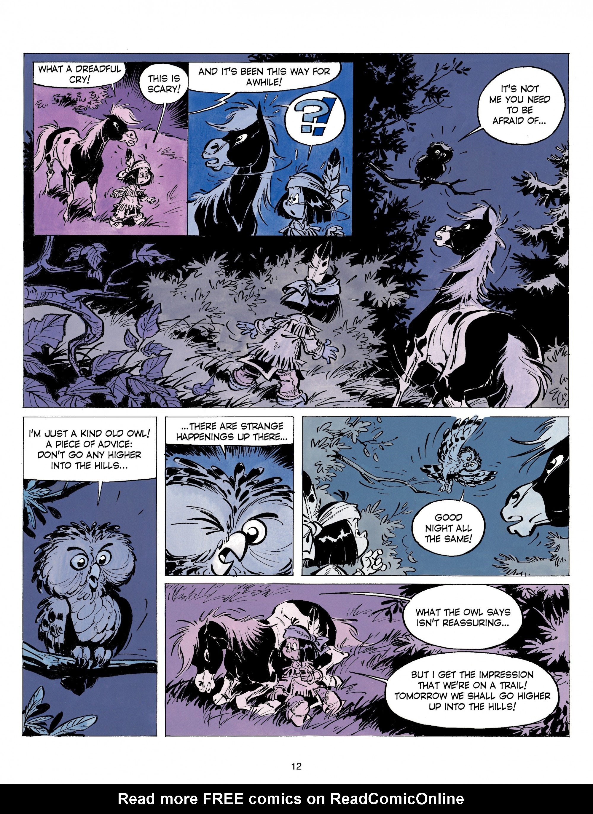 Read online Yakari comic -  Issue #4 - 12