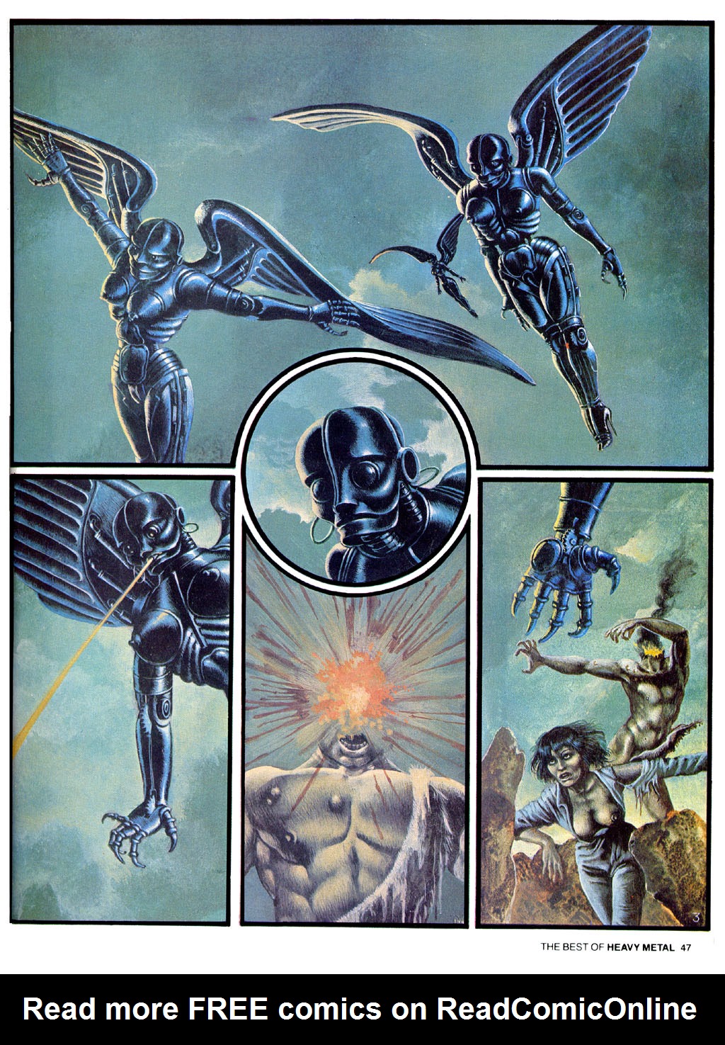 Read online The Best of Heavy Metal comic -  Issue # TPB 1 - 48