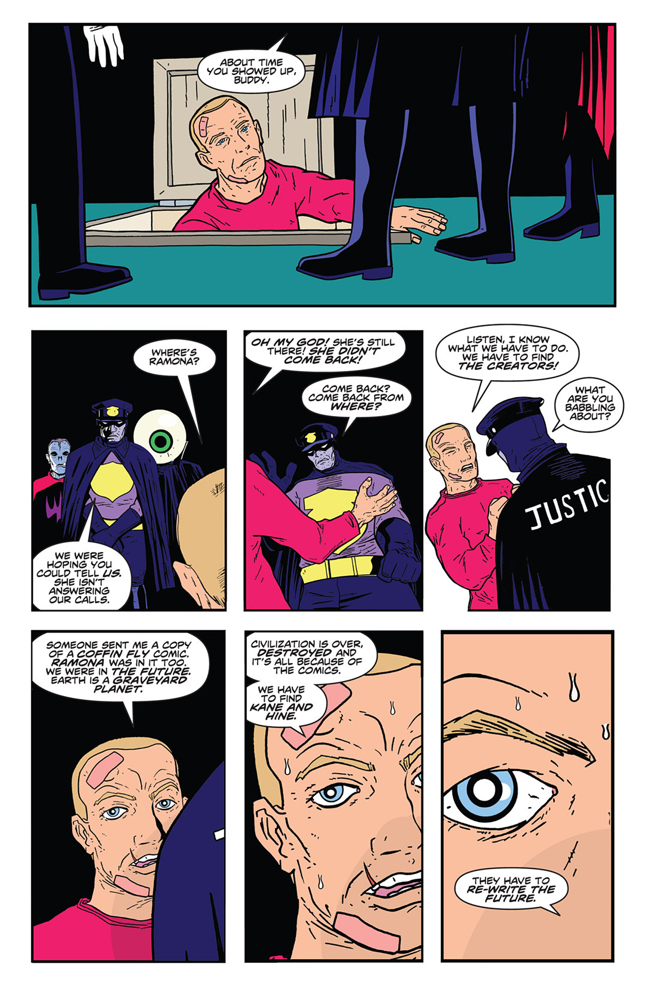 Read online Bulletproof Coffin comic -  Issue #4 - 17