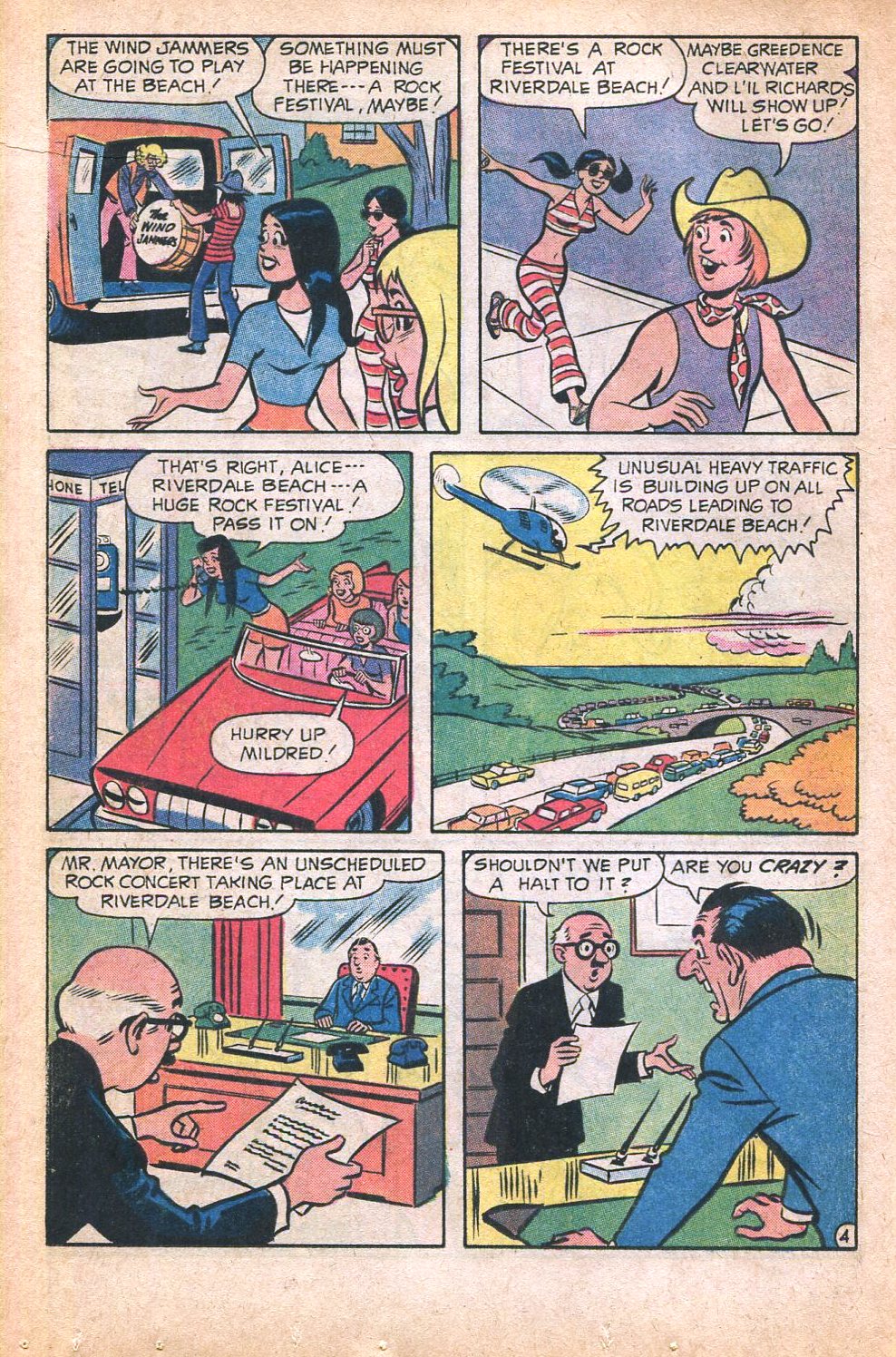 Read online Archie's TV Laugh-Out comic -  Issue #15 - 16