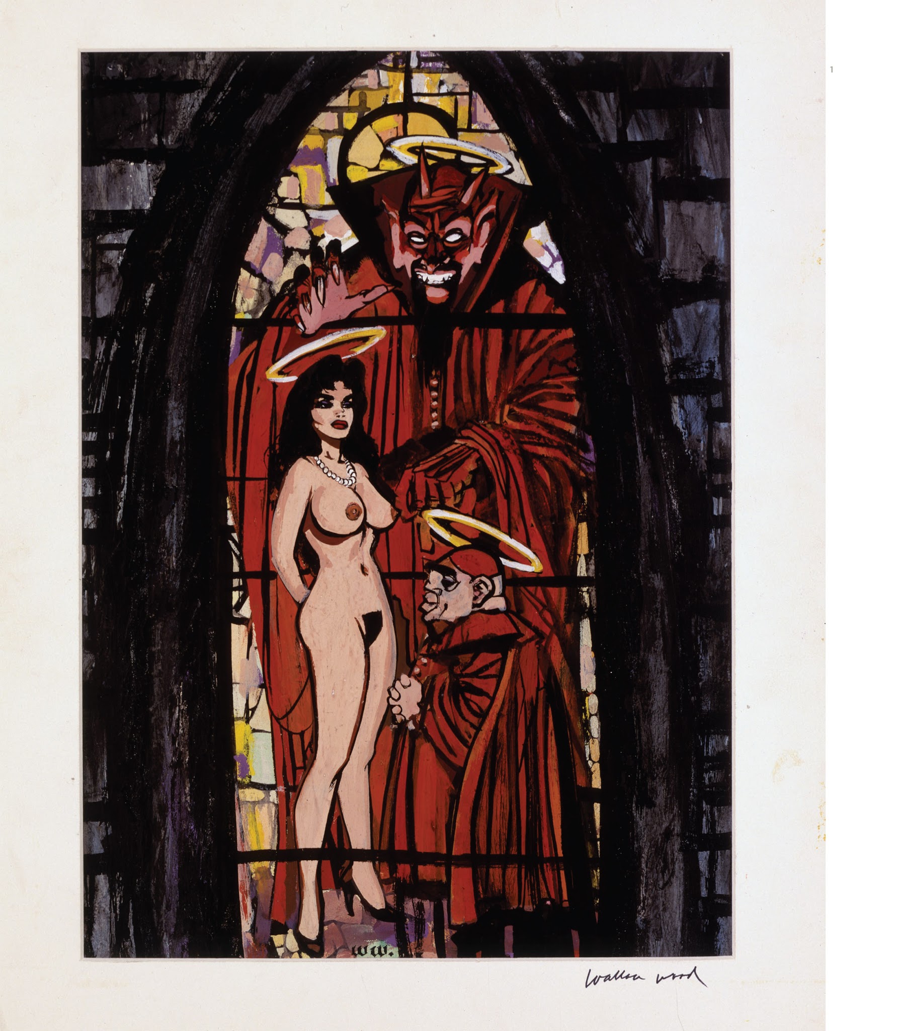 Read online The Blighted Eye: Original Comic Art From the Glenn Bray Collection comic -  Issue # TPB - 384