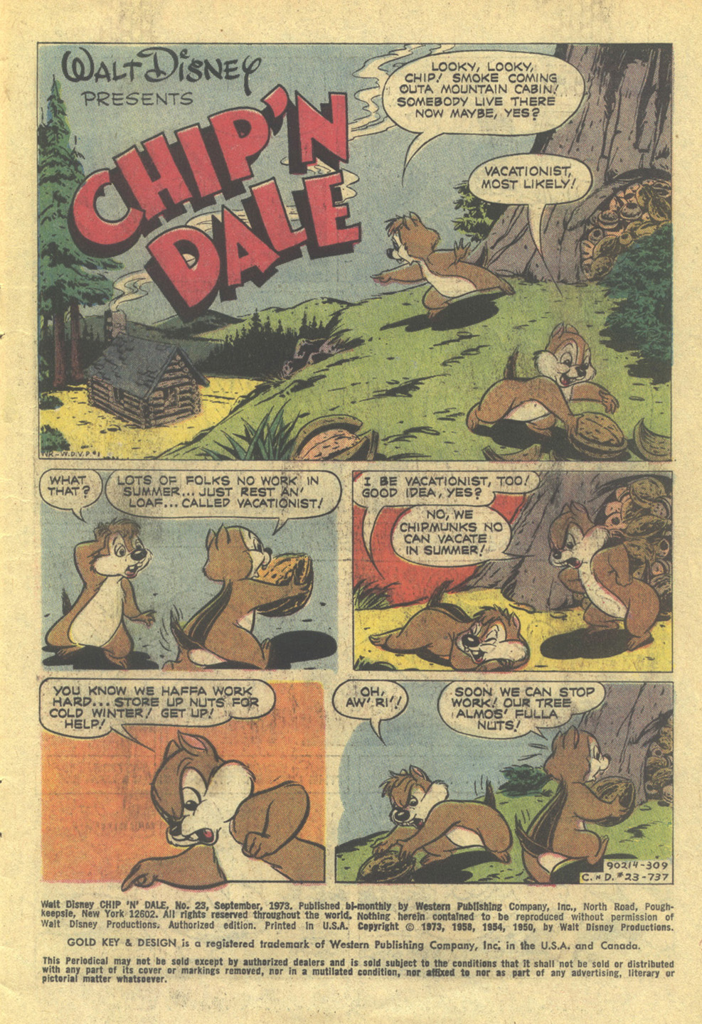 Read online Walt Disney Chip 'n' Dale comic -  Issue #23 - 3