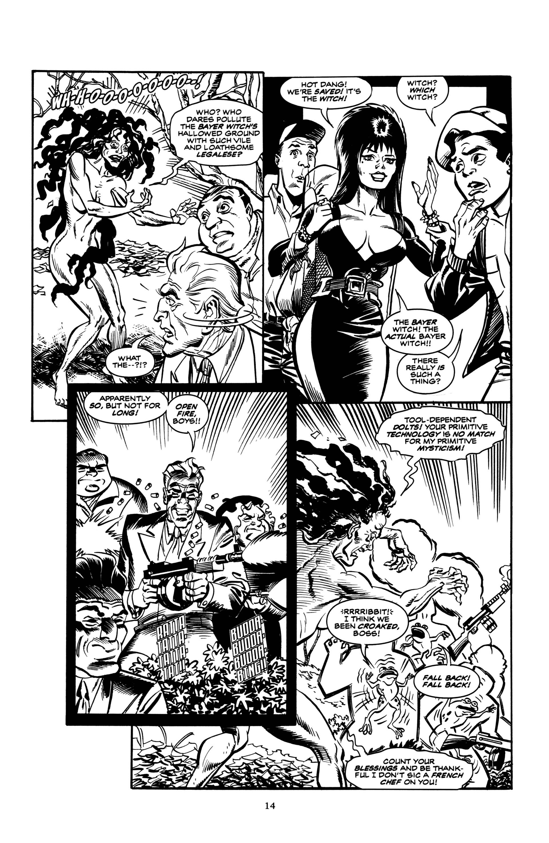 Read online Elvira, Mistress of the Dark comic -  Issue #95 - 16