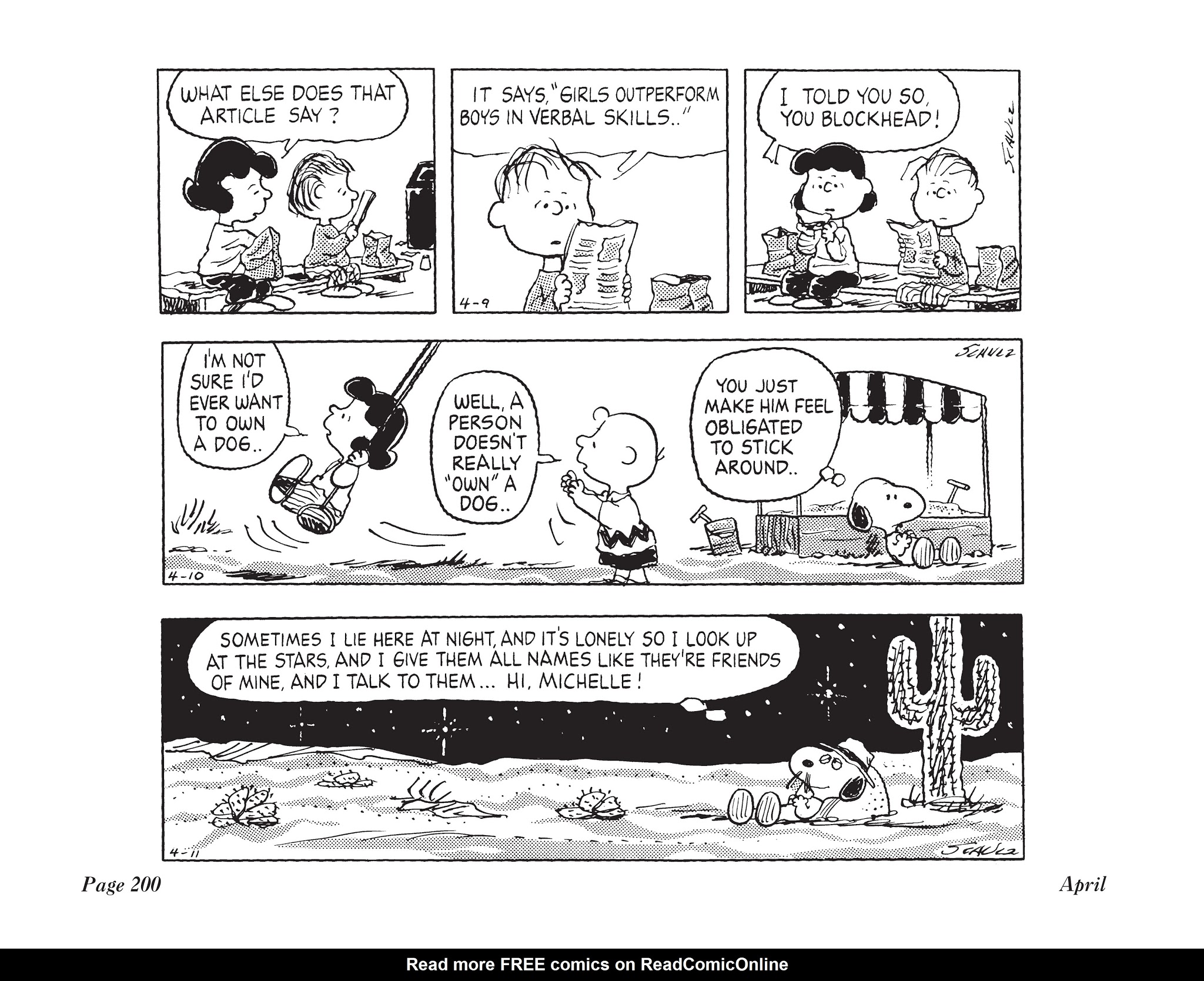 Read online The Complete Peanuts comic -  Issue # TPB 21 - 214