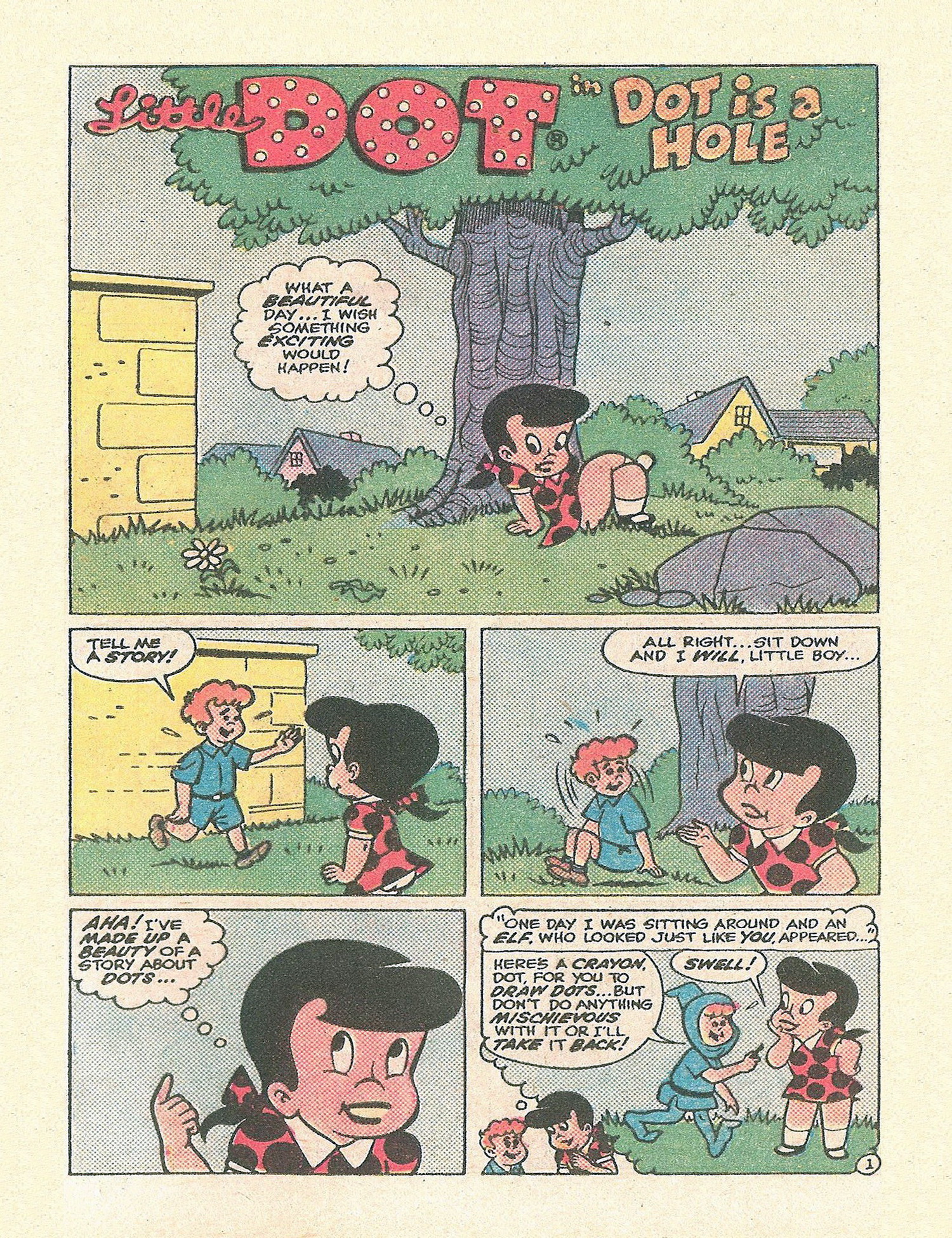 Read online Richie Rich Digest Stories comic -  Issue #13 - 53